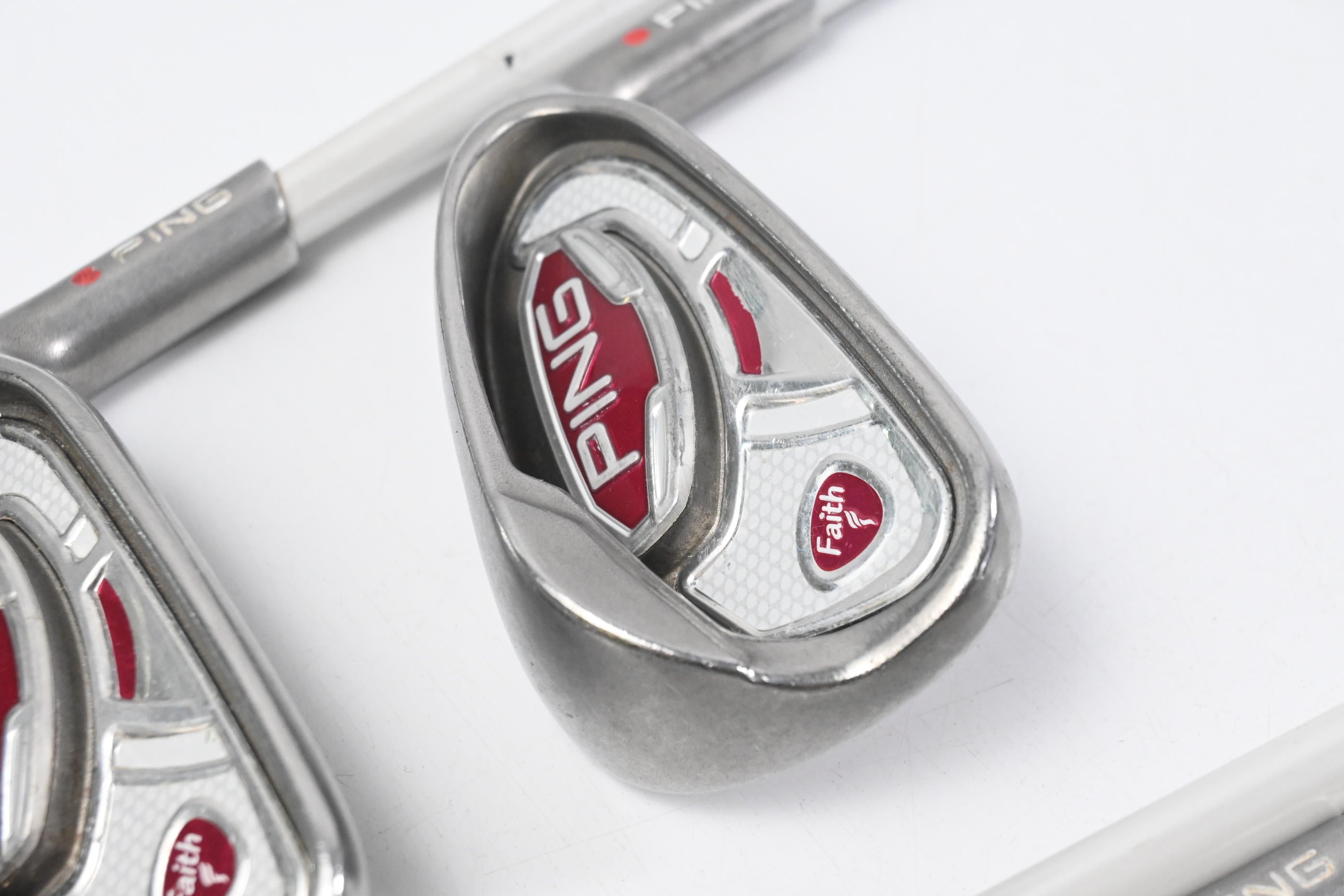 Ladies Ping Faith Hybrid Combo Irons / 7-PW+SW / Red Dot / Ladies Flex Ping ULT