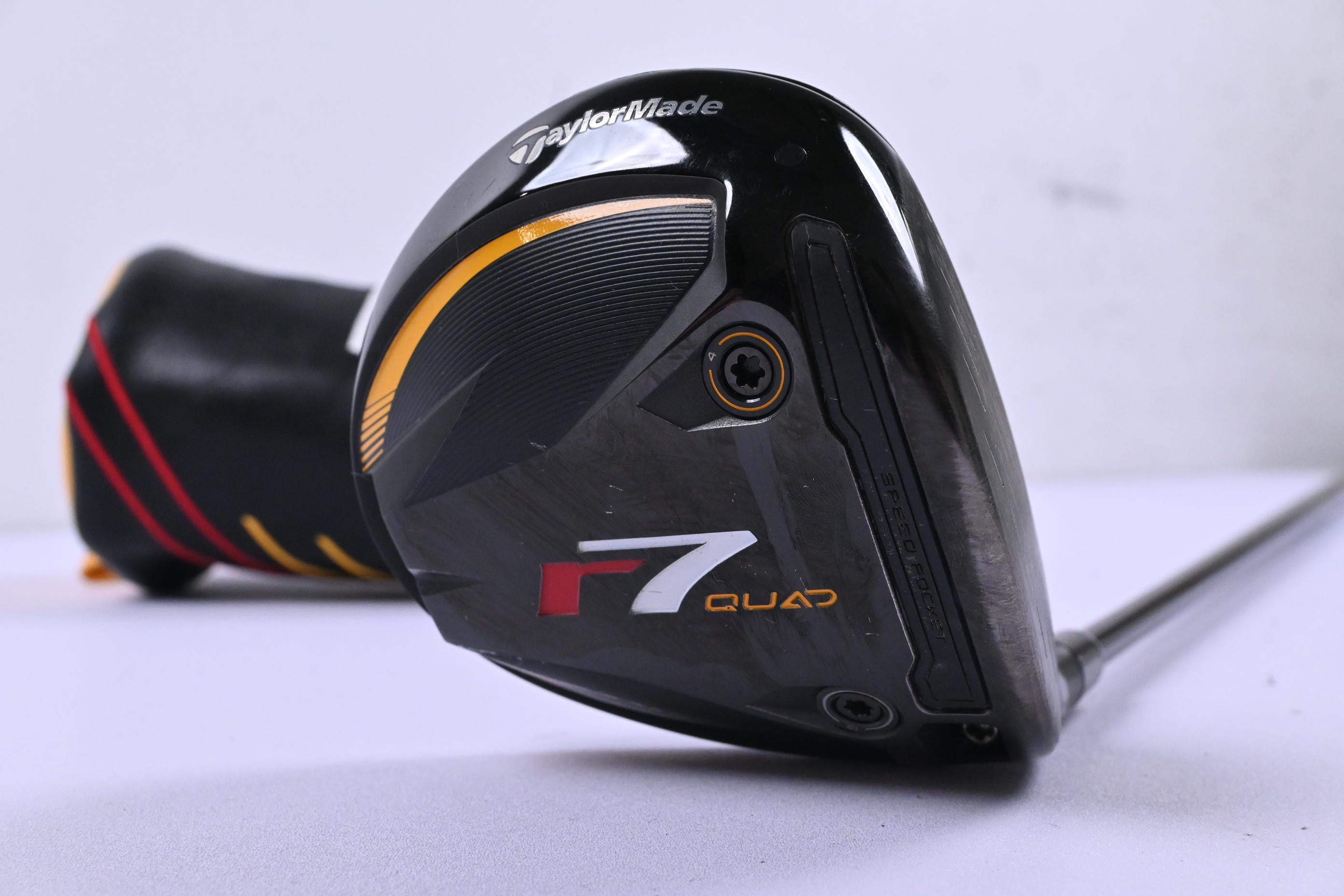 Taylormade R7 Quad Mini Driver / 13.5 Degree / Stiff Flex HZRDUS Gen4 Black 60