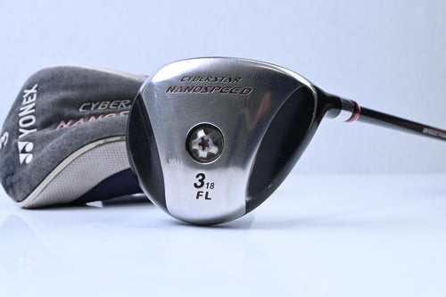 Ladies Yonex Cyberstar Nanospeed #3 Wood / 18 Degree / Ladies Flex Nanospeed 70