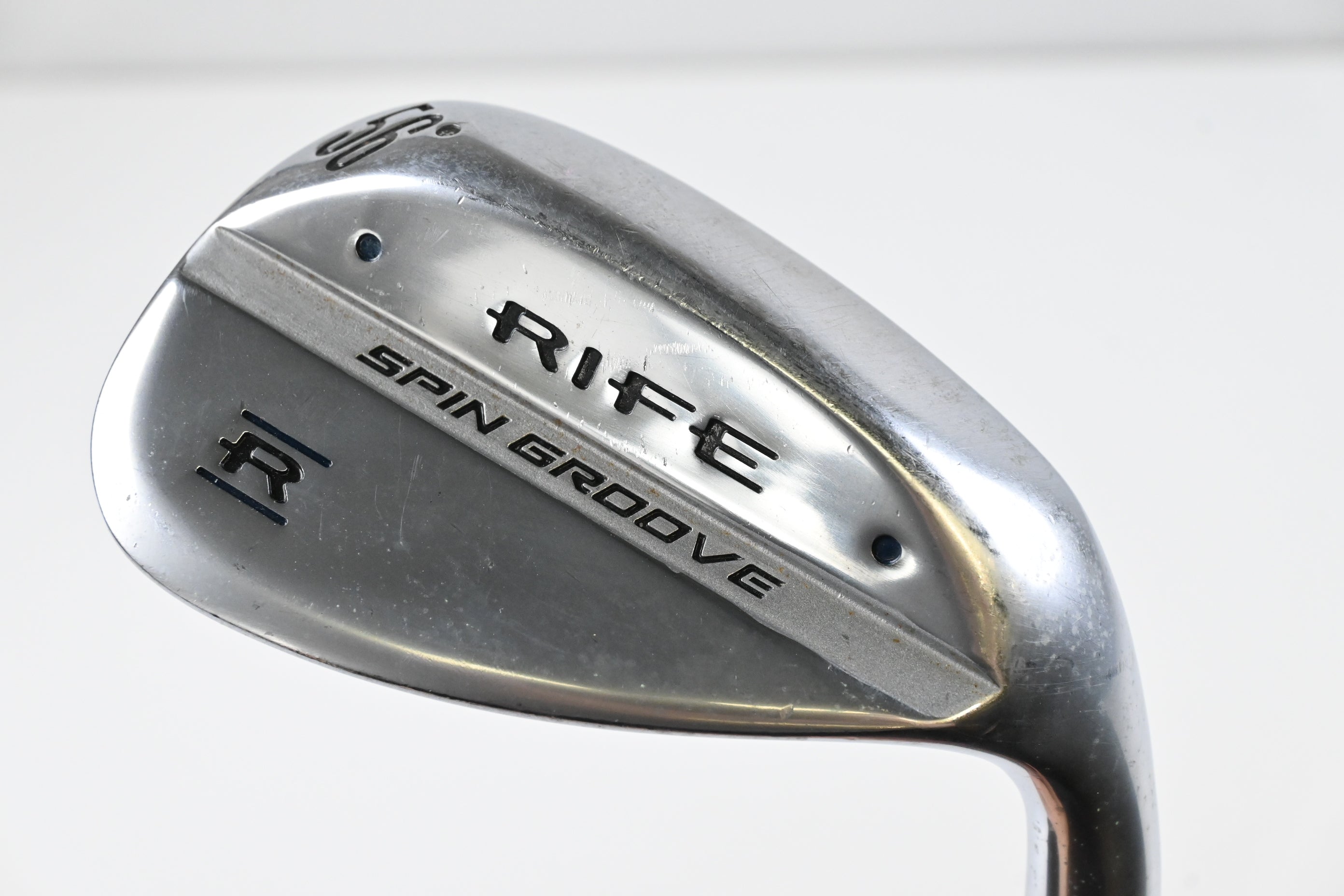 Rife Spin Groove Sand Wedge / 56 Degree / Wedge Flex Rife Steel Shaft