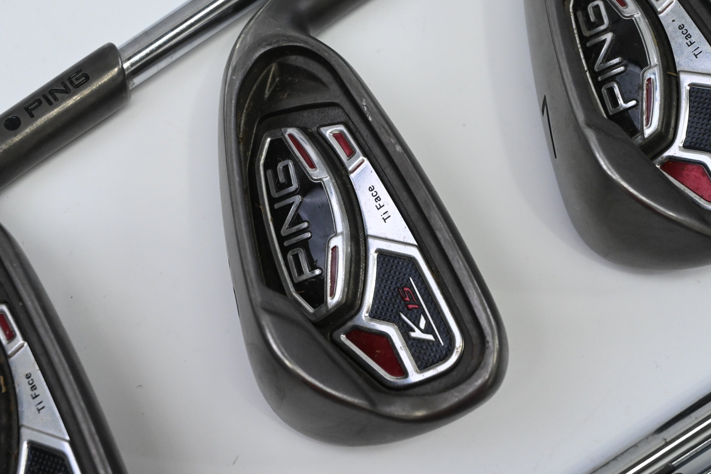 Ping K15 Irons / 5-PW / Black Dot / Regular Flex Ping AWT Shafts