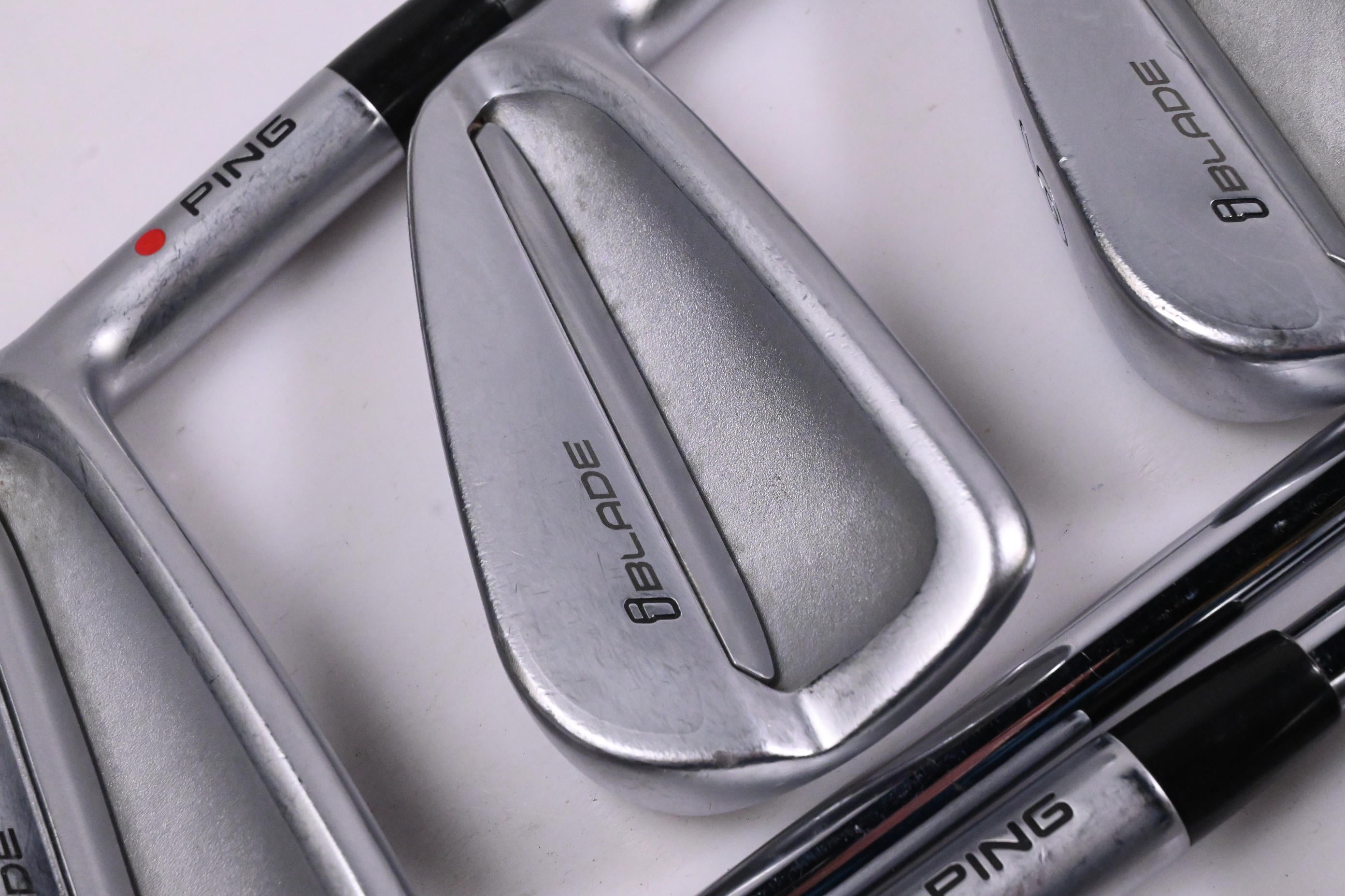 Ping iBlade Irons / 4-PW / Red Dot / Regular Flex Project X Shafts