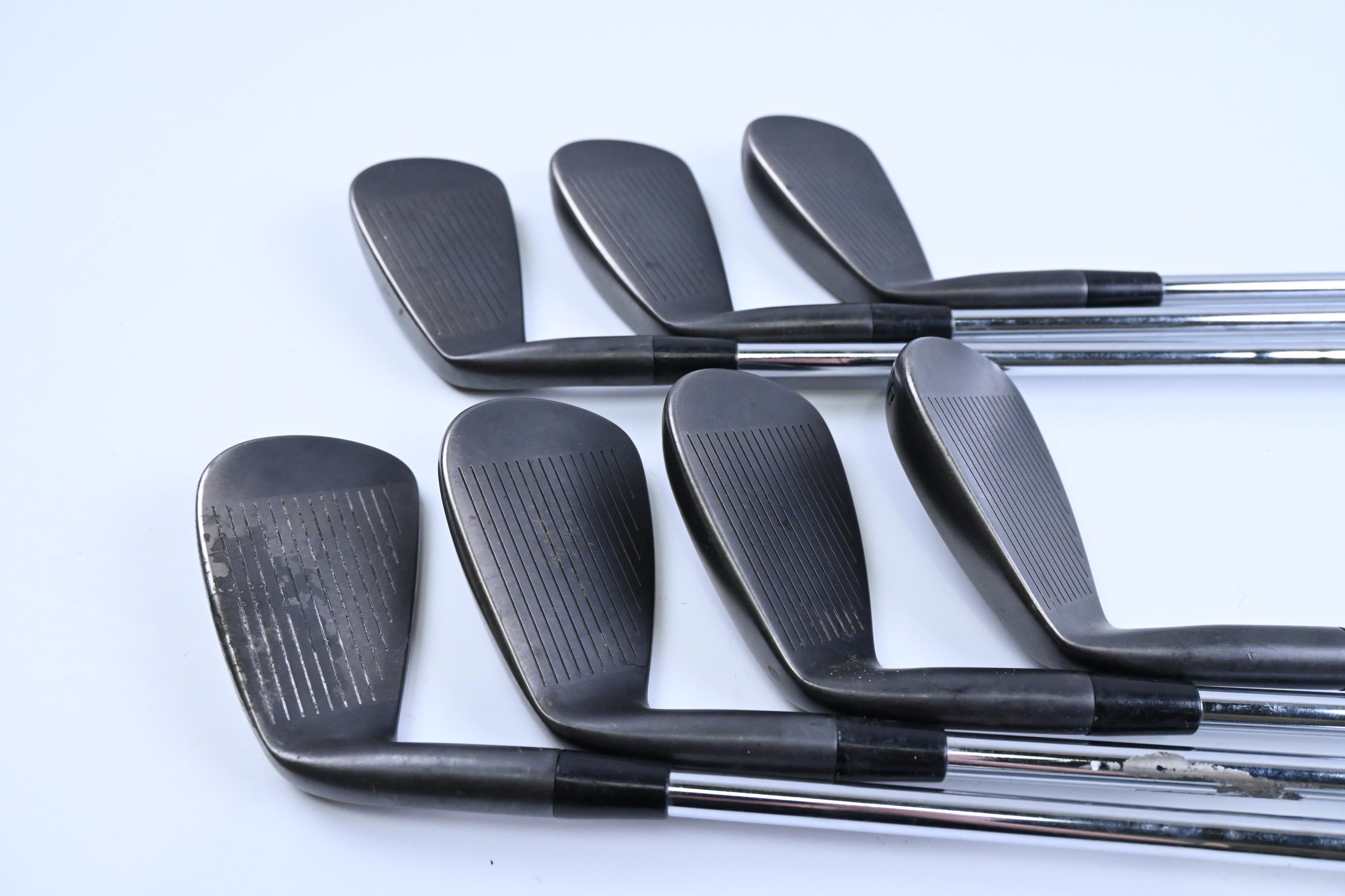 Cobra King Forged Tec 2023 Black Irons / 4-PW / Stiff Flex KBS $-Taper Lite