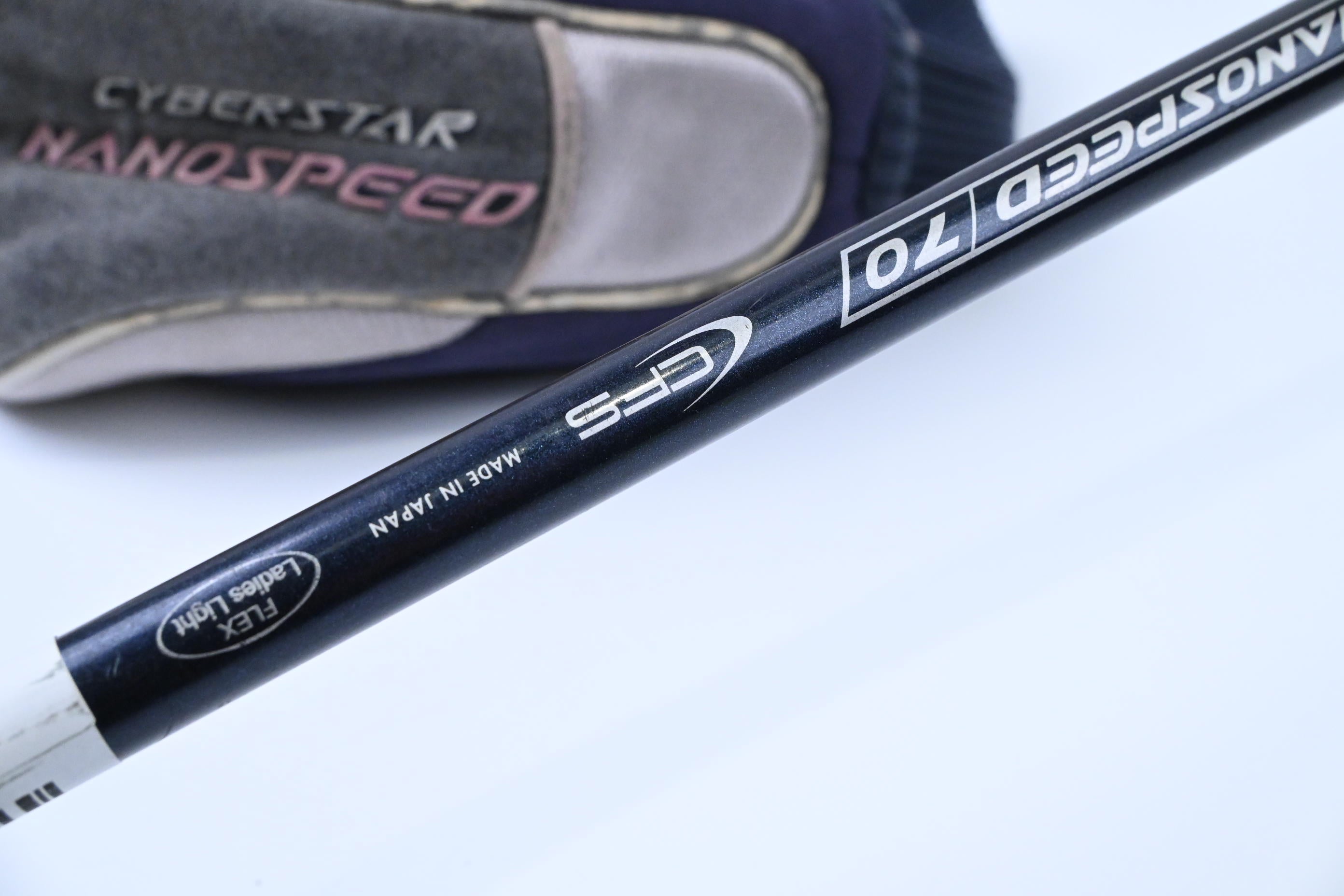 Ladies Yonex Cyberstar Nanospeed #3 Wood / 18 Degree / Ladies Flex Nanospeed 70