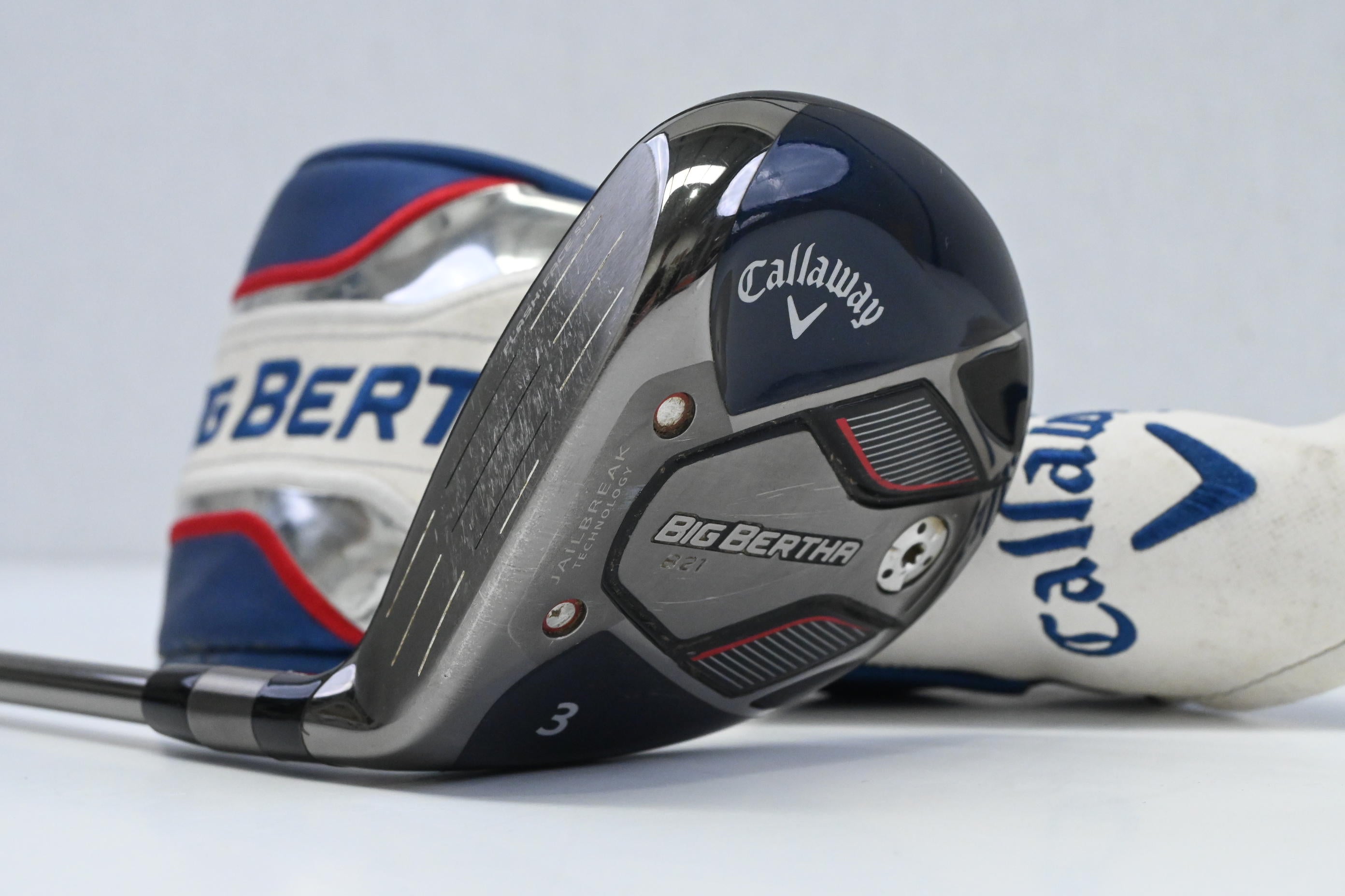 Left Hand Callaway Big Bertha B21 #3 Wood / 15 Degree / Stiff Flex Callaway RCH
