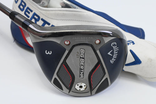 Left Hand Callaway Big Bertha B21 #3 Wood / 15 Degree / Stiff Flex Callaway RCH