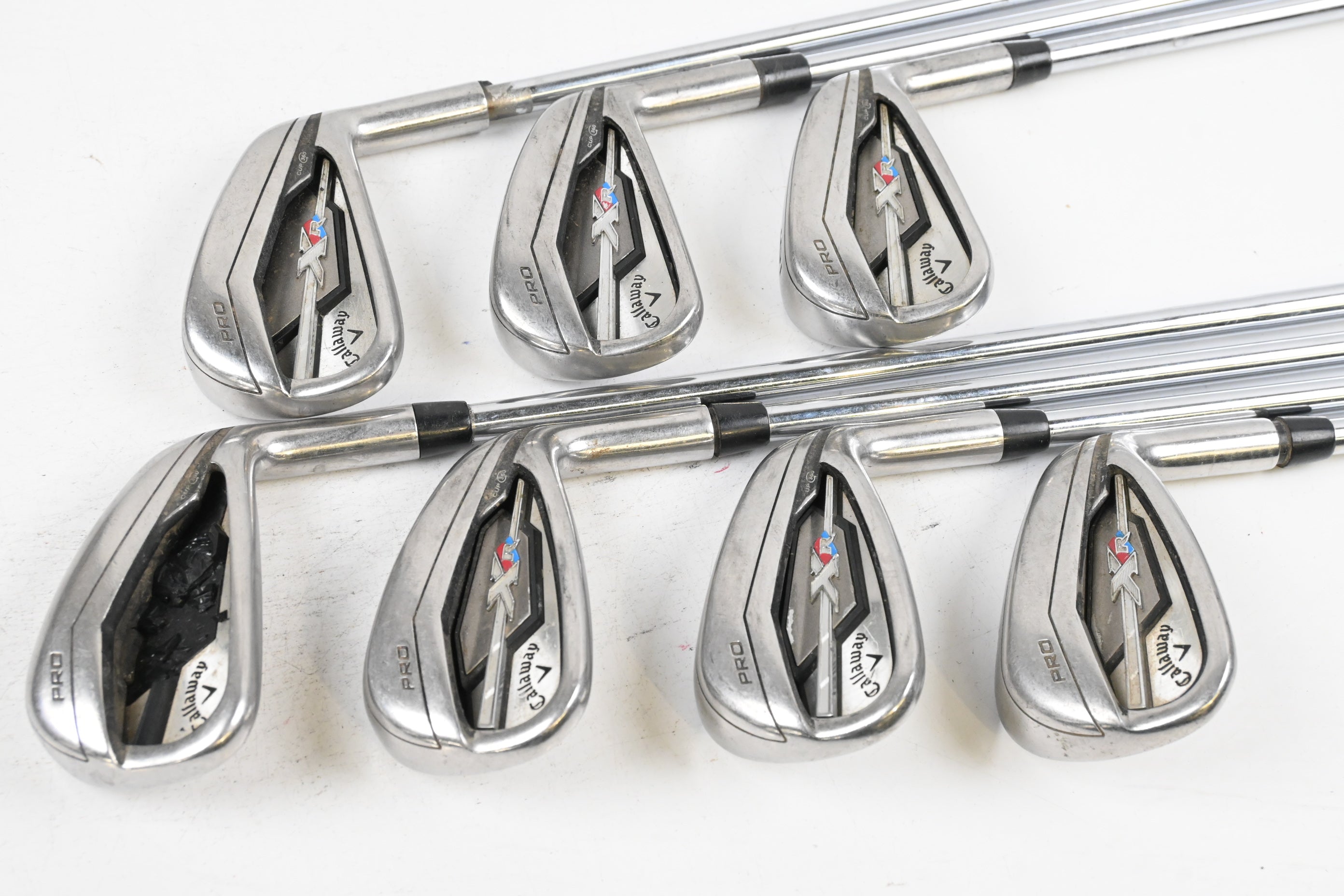 Callaway XR Pro Irons / 4-PW / Regular Flex Speedstep 80 Shafts