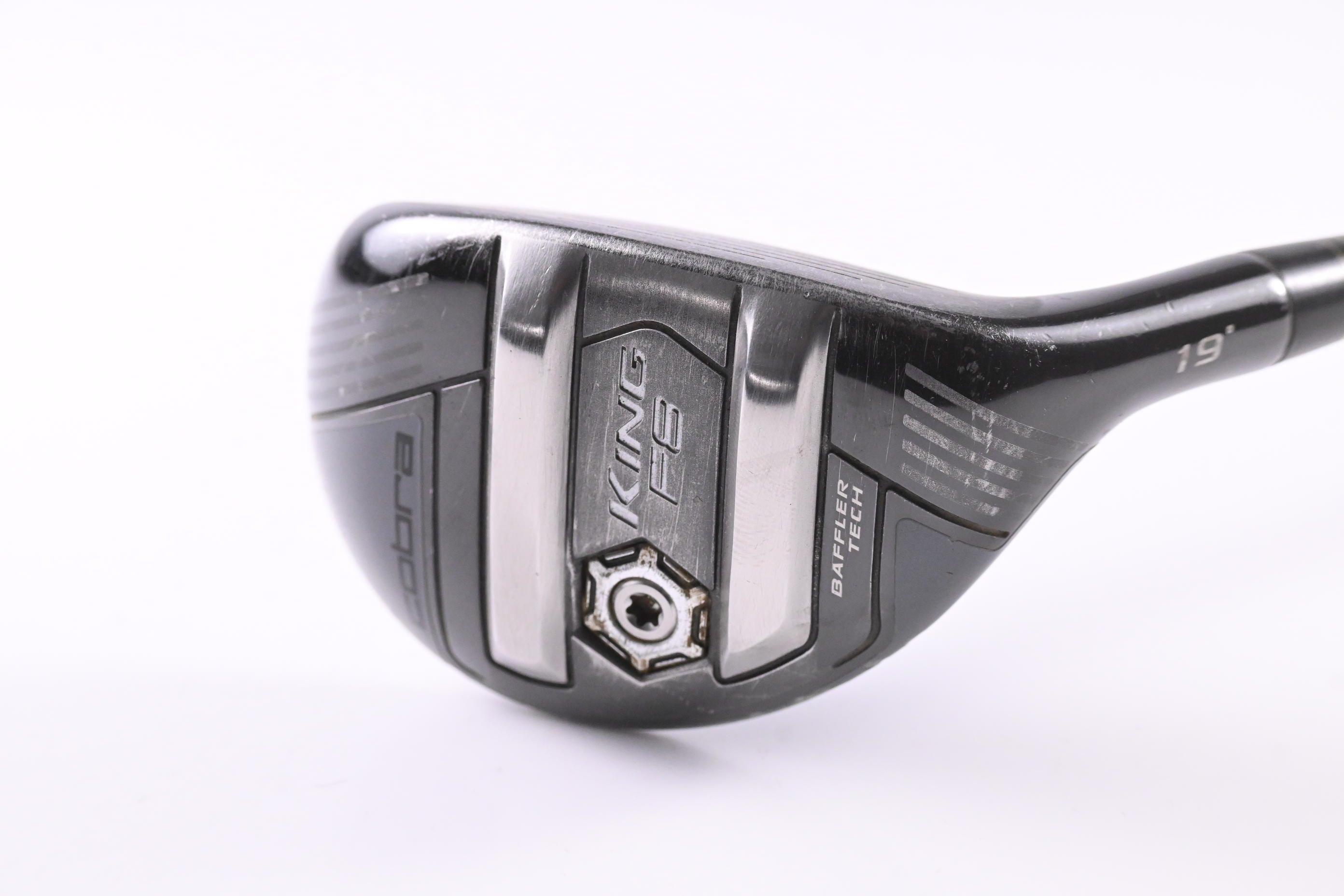 Cobra King F8 #3 Hybrid / 19 Degree / Regular Flex Bassara Hi 60 Shaft