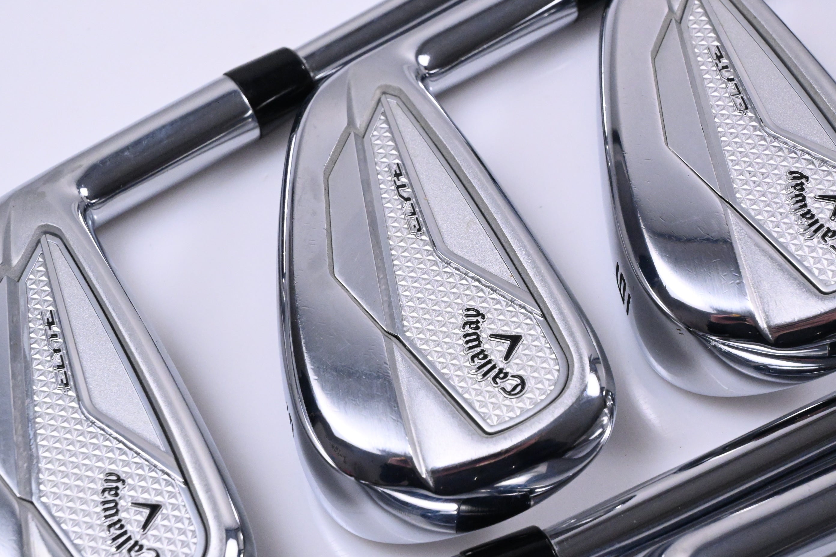 Callaway Elyte Irons / 4-PW+GW / Regular Flex Dynamic Gold Mid 90 R300 Shafts