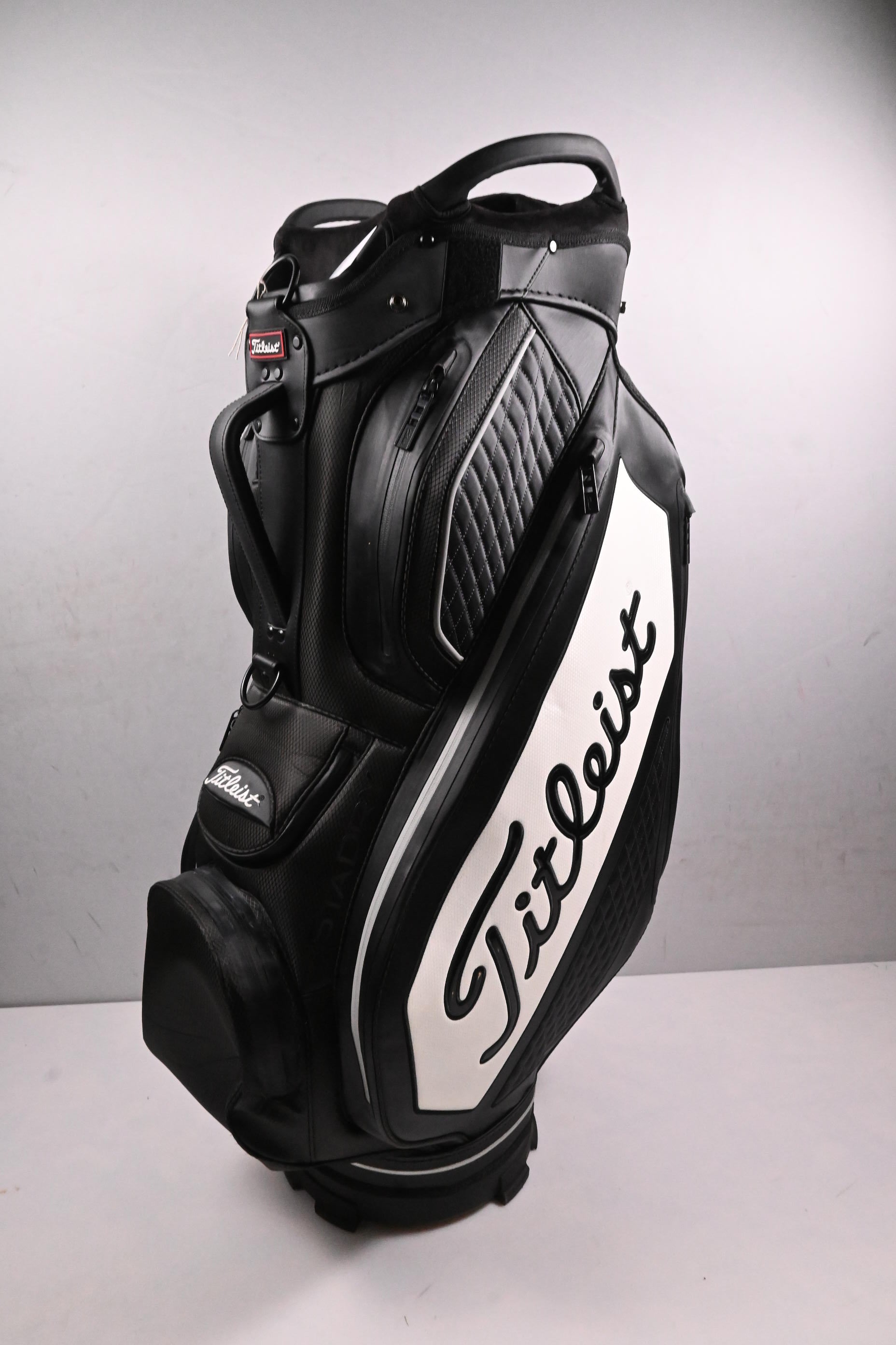 Titleist StaDry Cart Bag / 14-Way Divider / Black, White
