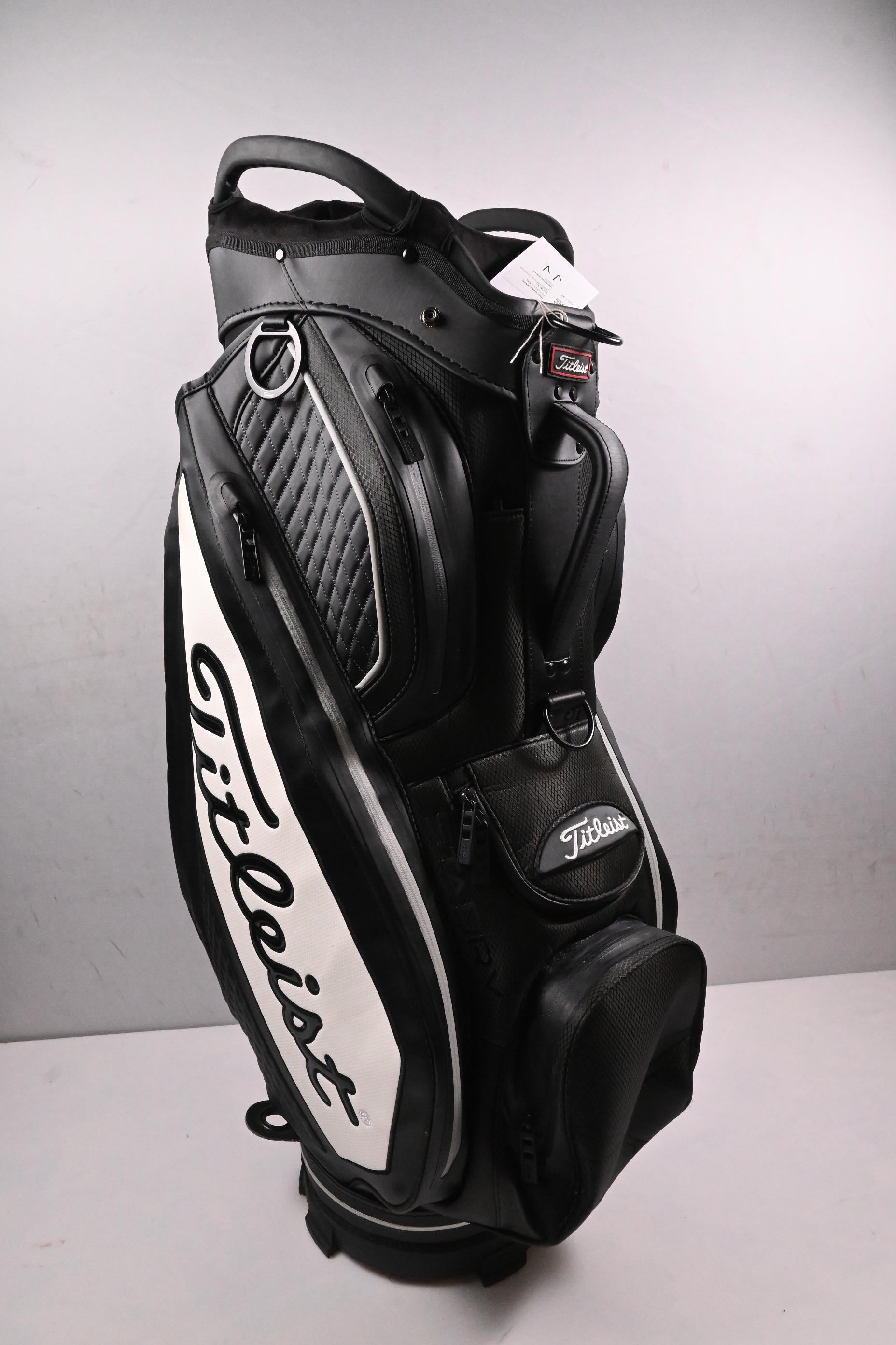 Titleist StaDry Cart Bag / 14-Way Divider / Black, White
