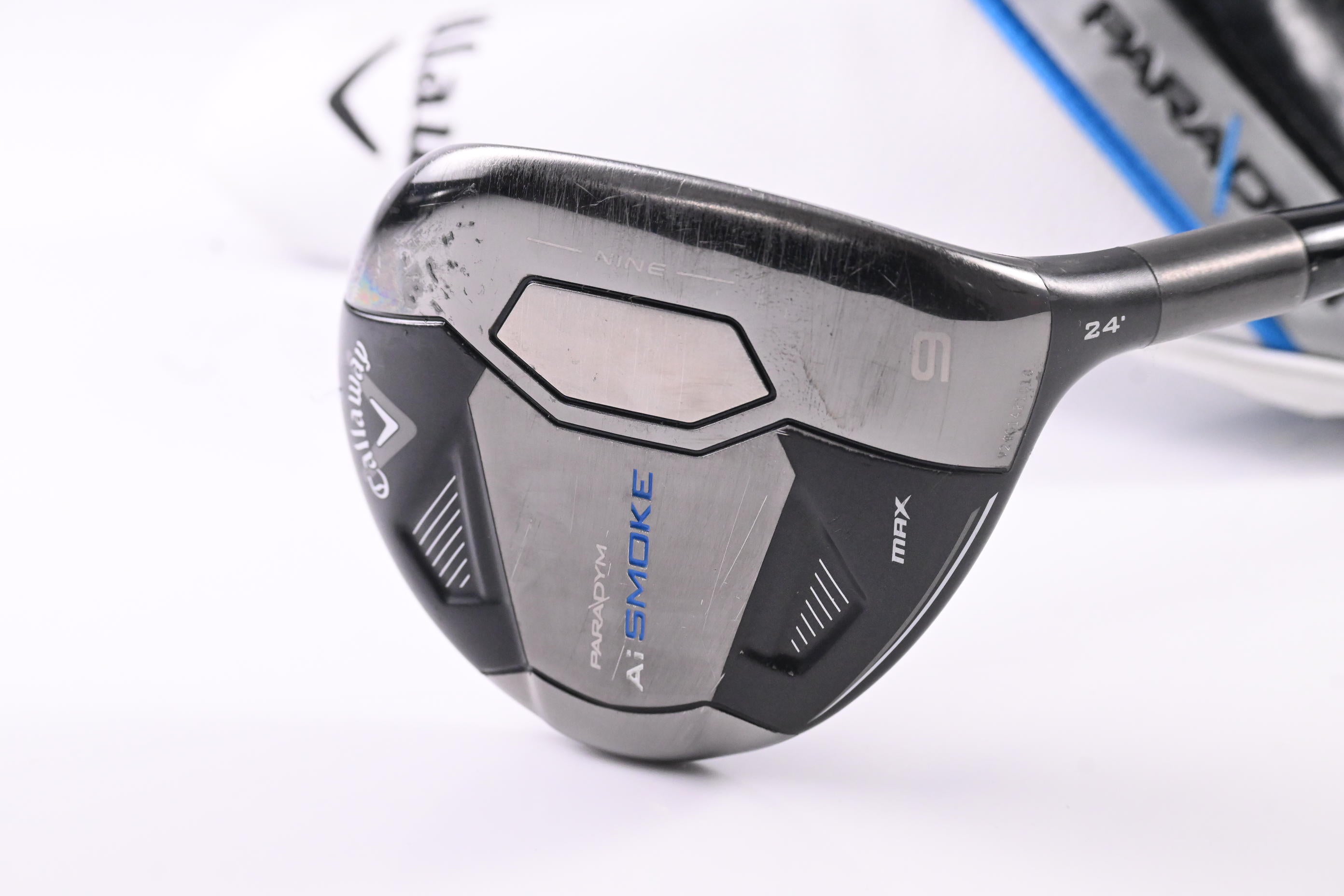Callaway Paradym Ai Smoke Max #9 Wood / 24 Degree / Regular Flex Tensei AV Blue