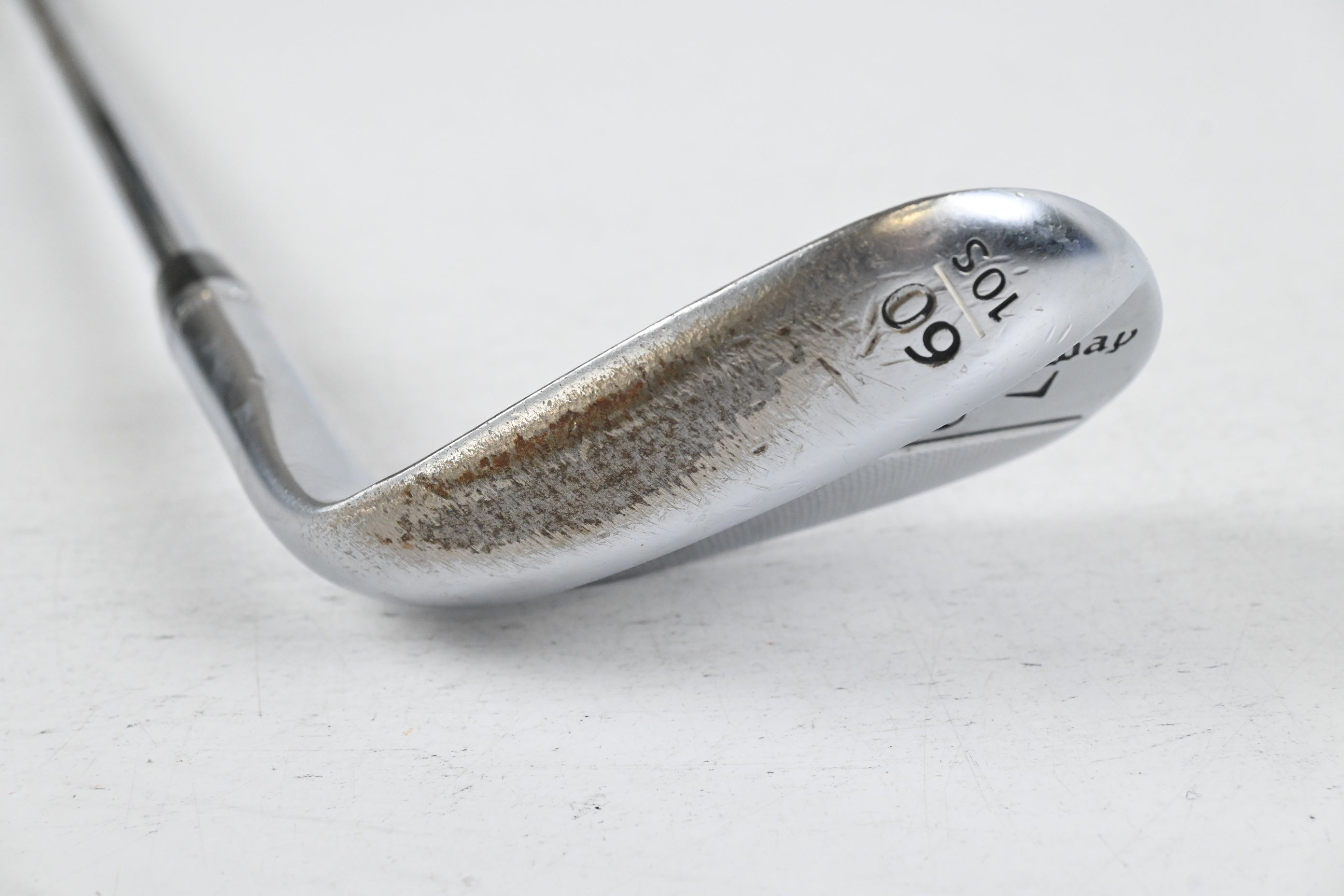Left Hand Callaway Jaws Raw Lob Wedge / 60 Degree / Wedge Flex Dynamic Gold 115