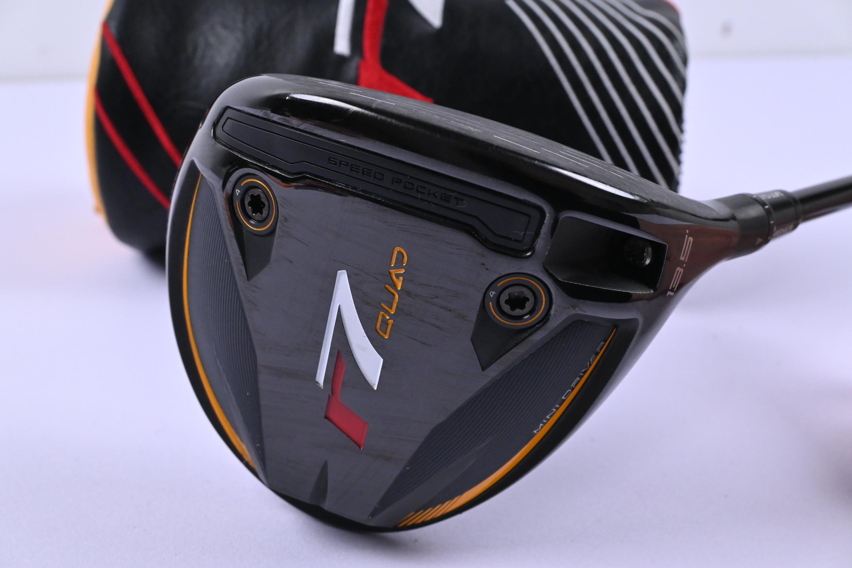Taylormade R7 Quad Mini Driver / 13.5 Degree / Regular Flex Fujikura Speeder MD