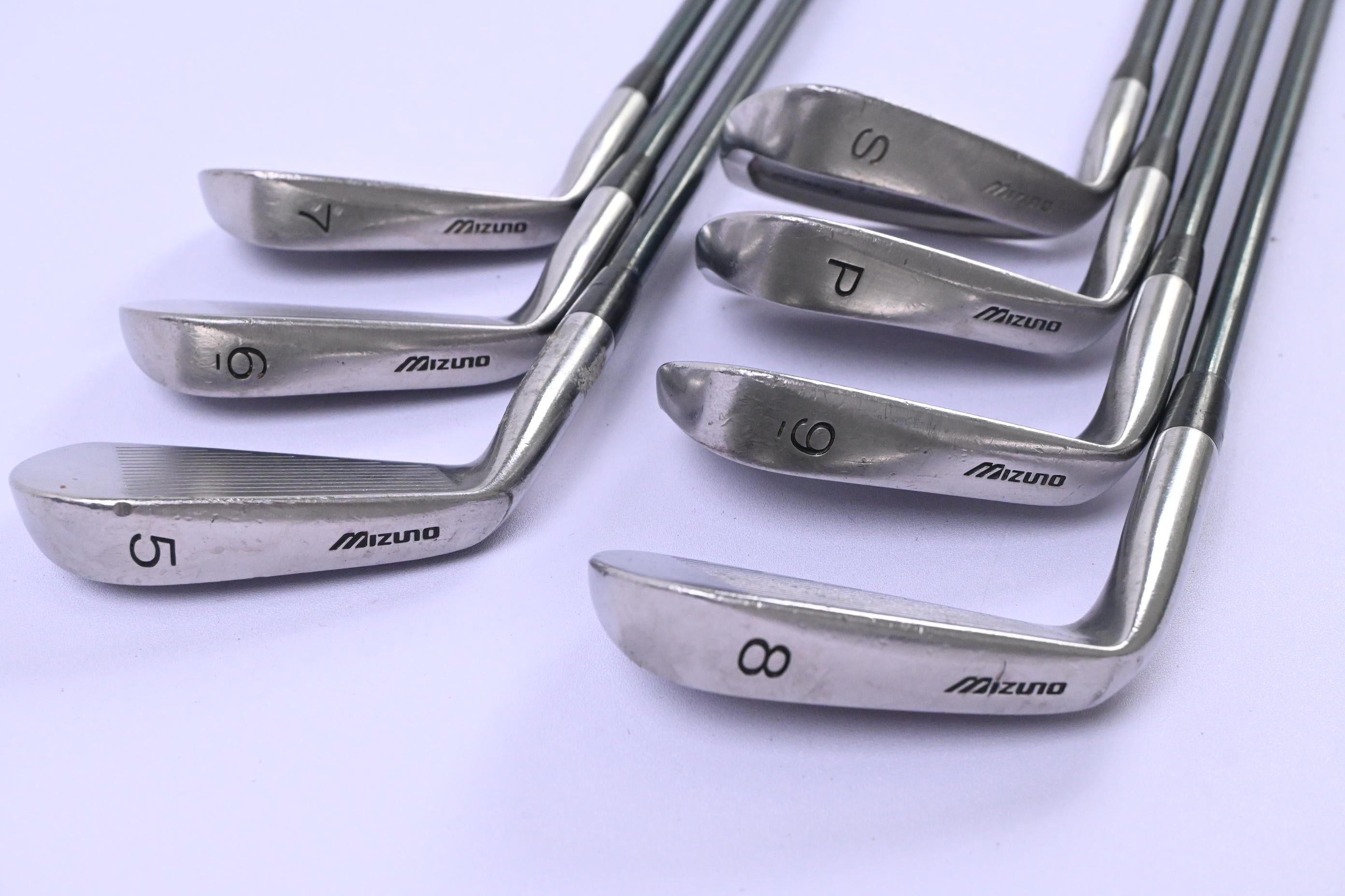 Mizuno T-Zoid O/S Irons / 5-PW+SW / Regular Flex Mizuno TechnoFlex Gold Shafts