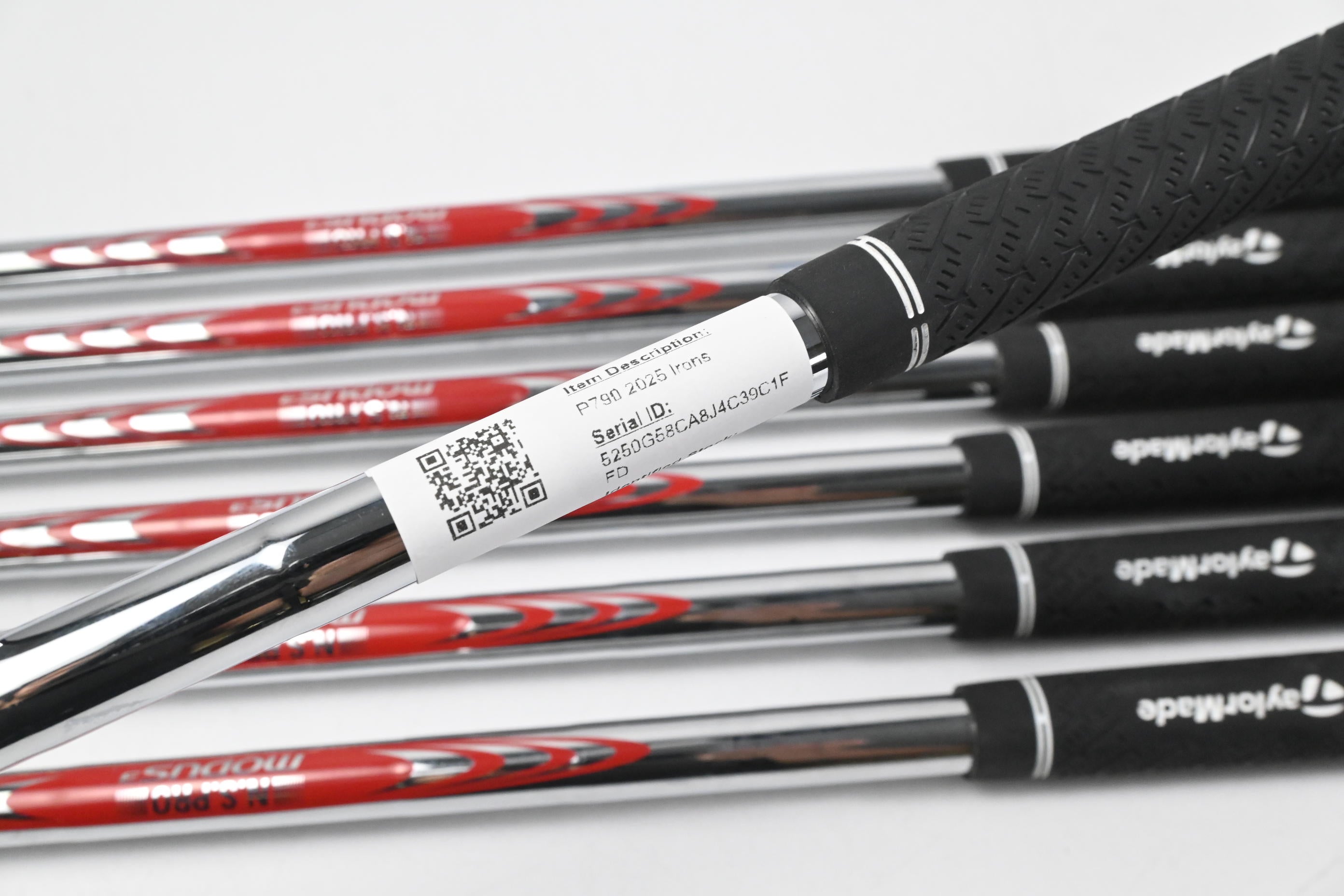 Taylormade P790 2025 Irons / 4-PW / Stiff Flex N.S.Pro Modus3 Tour 105 Shafts