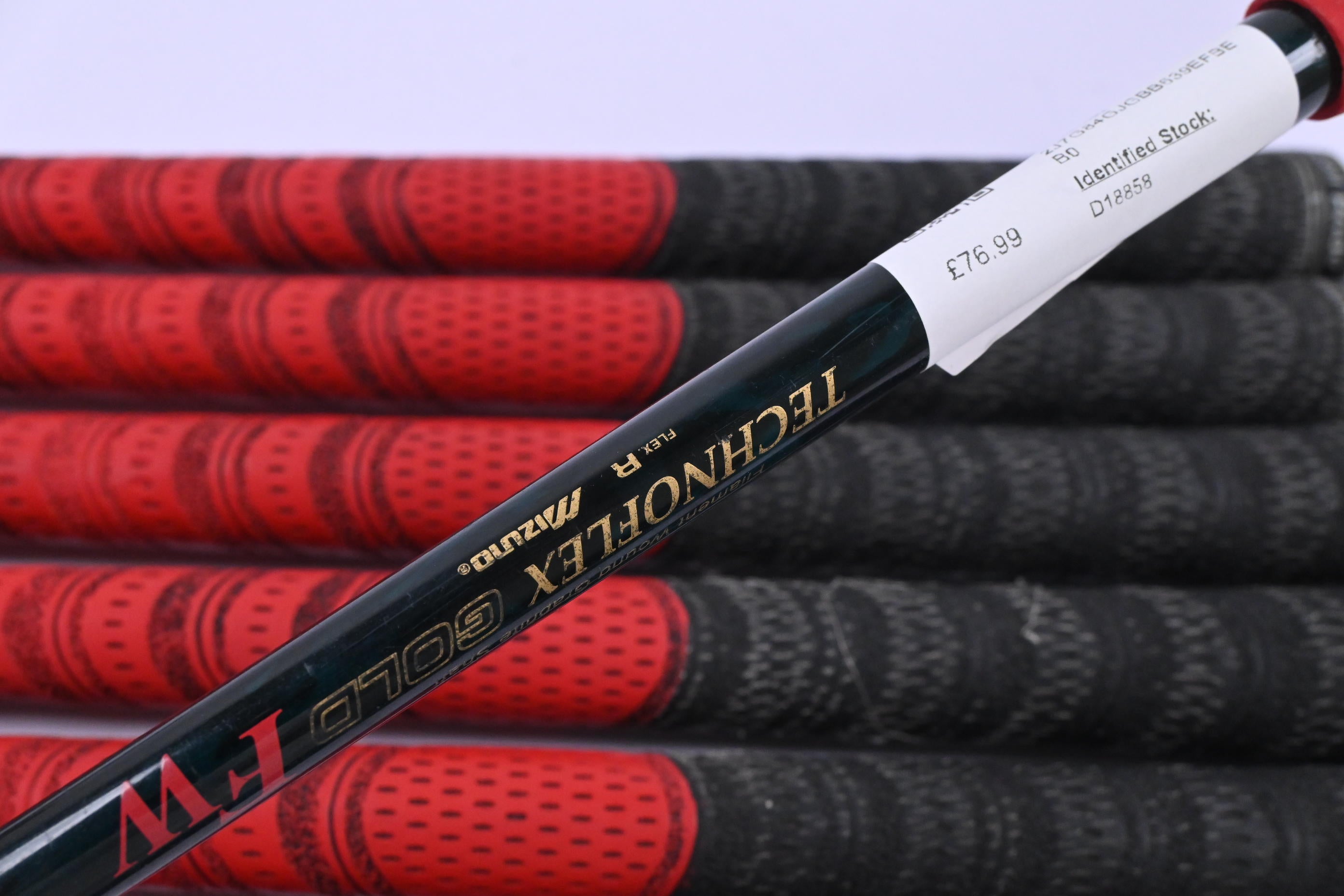 Mizuno T-Zoid O/S Irons / 5-PW+SW / Regular Flex Mizuno TechnoFlex Gold Shafts