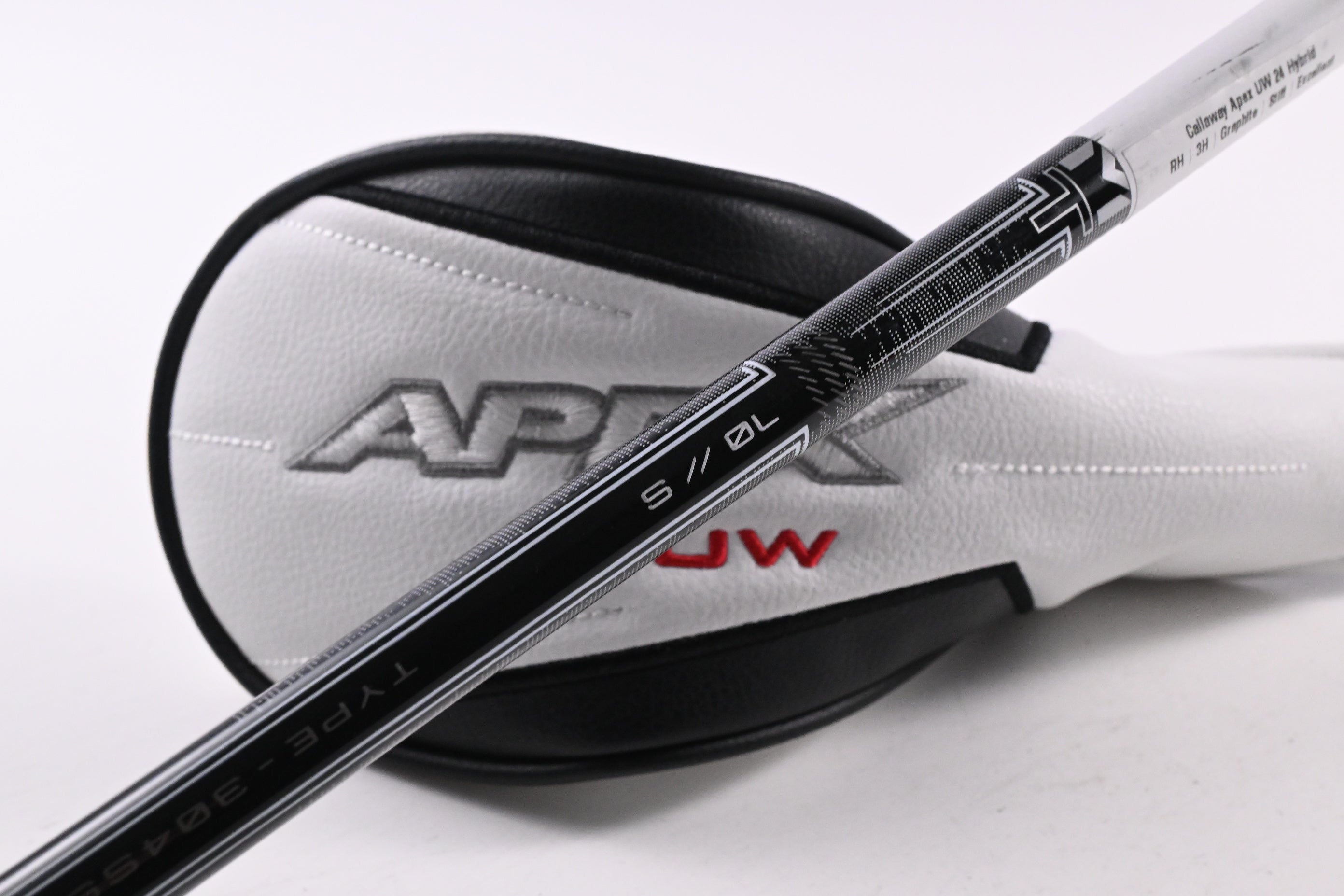 Callaway Apex UW 24 #3 Hybrid / 19 Degree / Stiff Flex MMT 70 Shaft