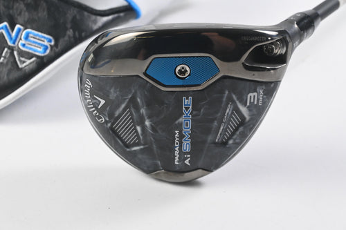 Callaway Paradym Ai Smoke Max #3 Wood / 15 Degree / Regular Flex Tensei AV Blue