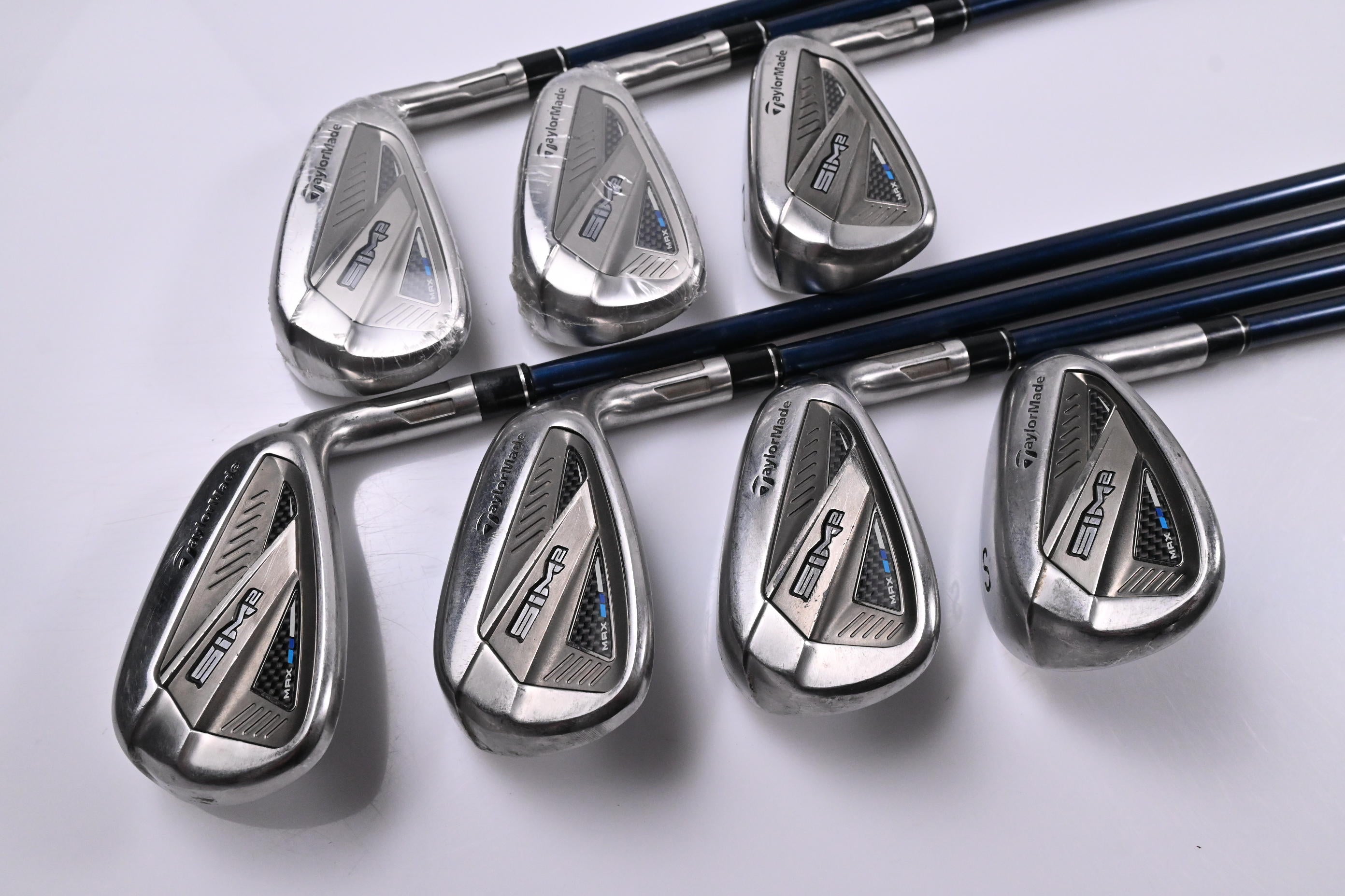 Taylormade SIM2 Max Irons / 5-PW+SW / Senior Flex Ventus Blue 5 Shafts
