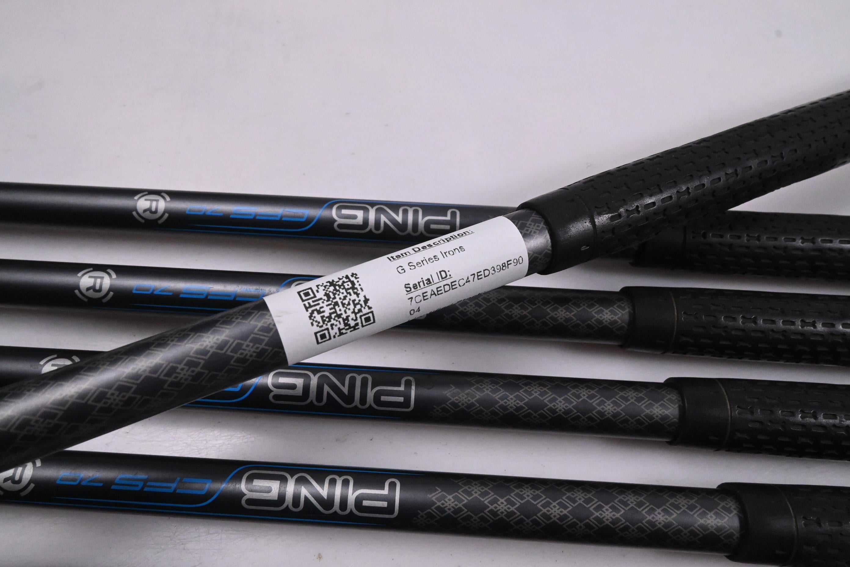 Ping G Series Irons / 5-PW+GW / Red Dot / Regular Flex Ping CFS 70 Shafts