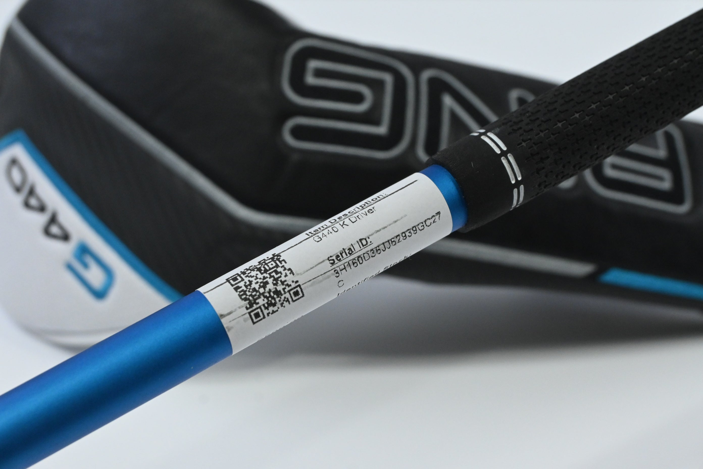Ping G440 K Driver / 9 Degree / Senior Flex Ping Alta CB Blue 50 Shaft