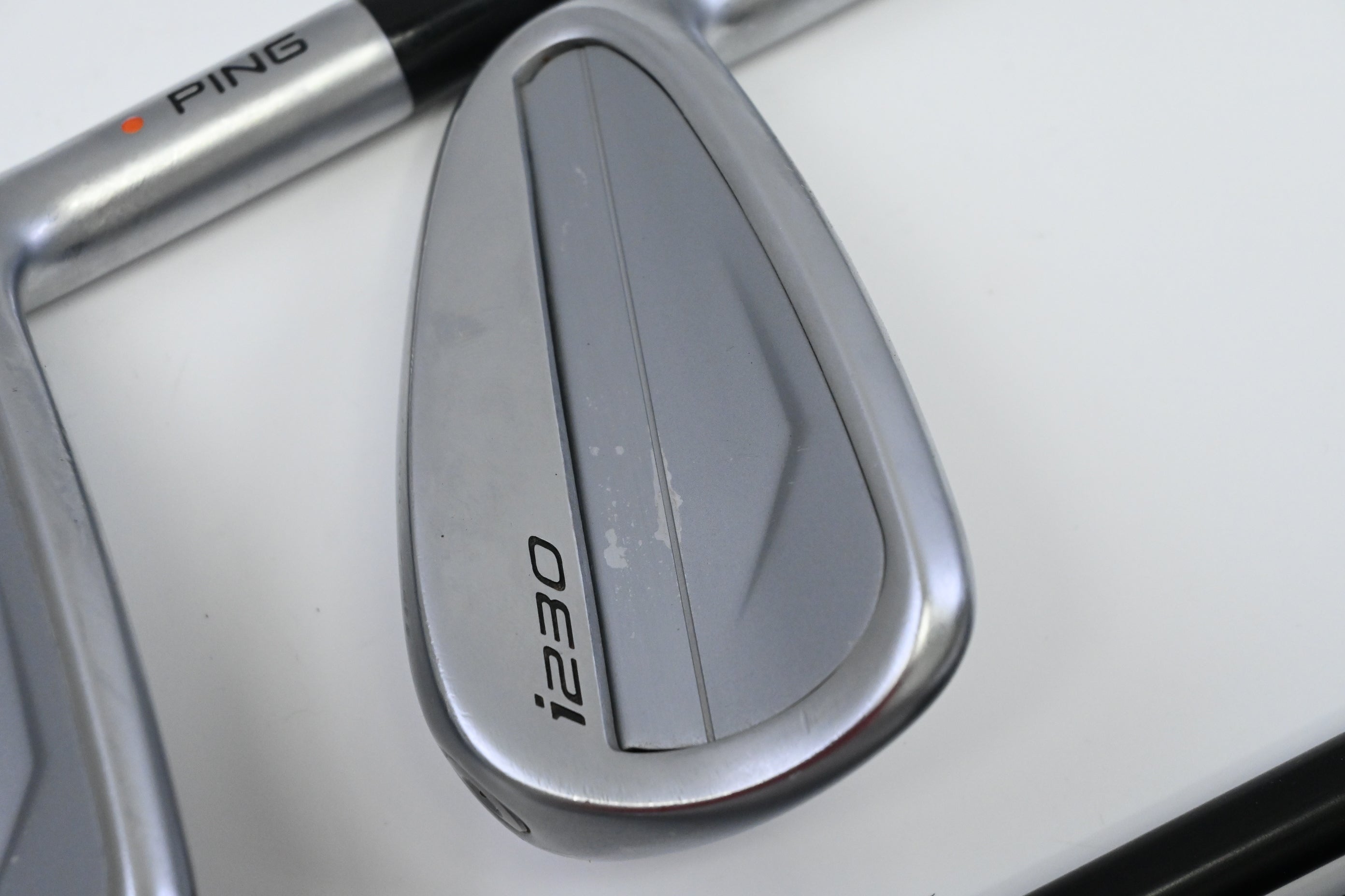 Ping i230 Irons / 7-PW+UW / Orange Dot / Regular Flex Ping Alta CB Black Shafts