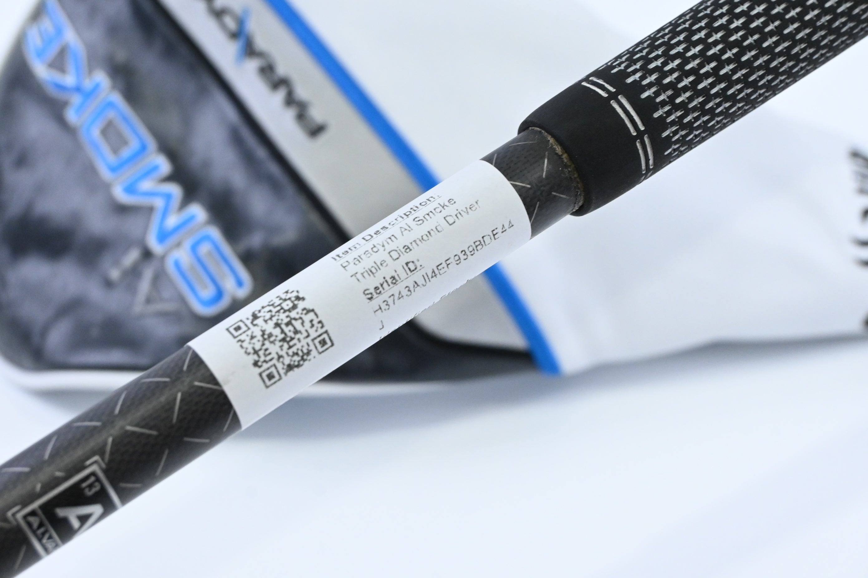 Callaway Paradym Ai Smoke Triple Diamond Driver / 10.5 Degree / Stiff Flex