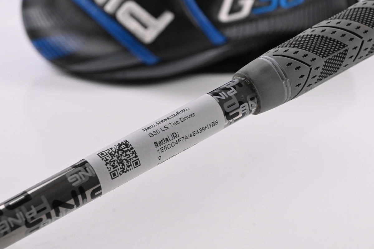 Ping G30 LS Tec Driver / 9 Degree / Stiff Flex Ping Tour 65 Shaft