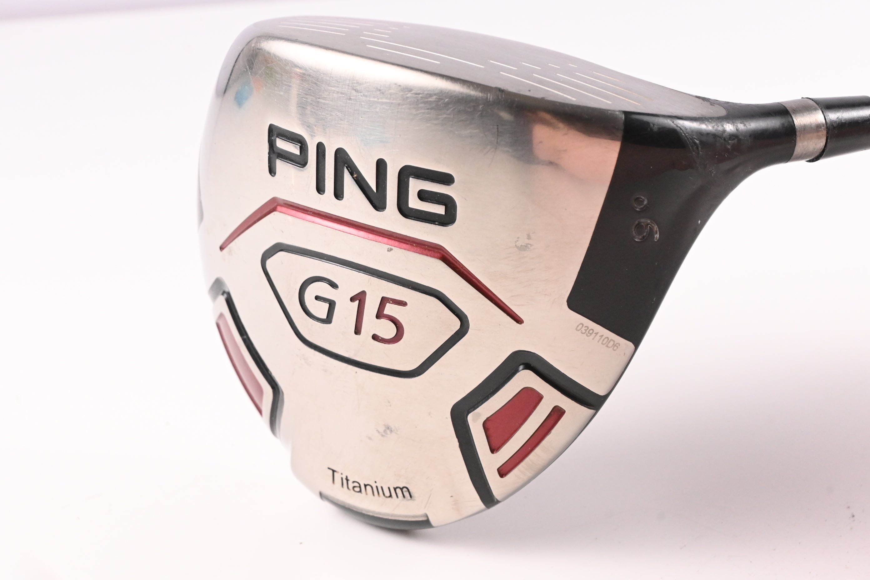 Ping G15 Driver / 9 Degree / Senior Flex Ping Alta CB Slate 55 Shaft
