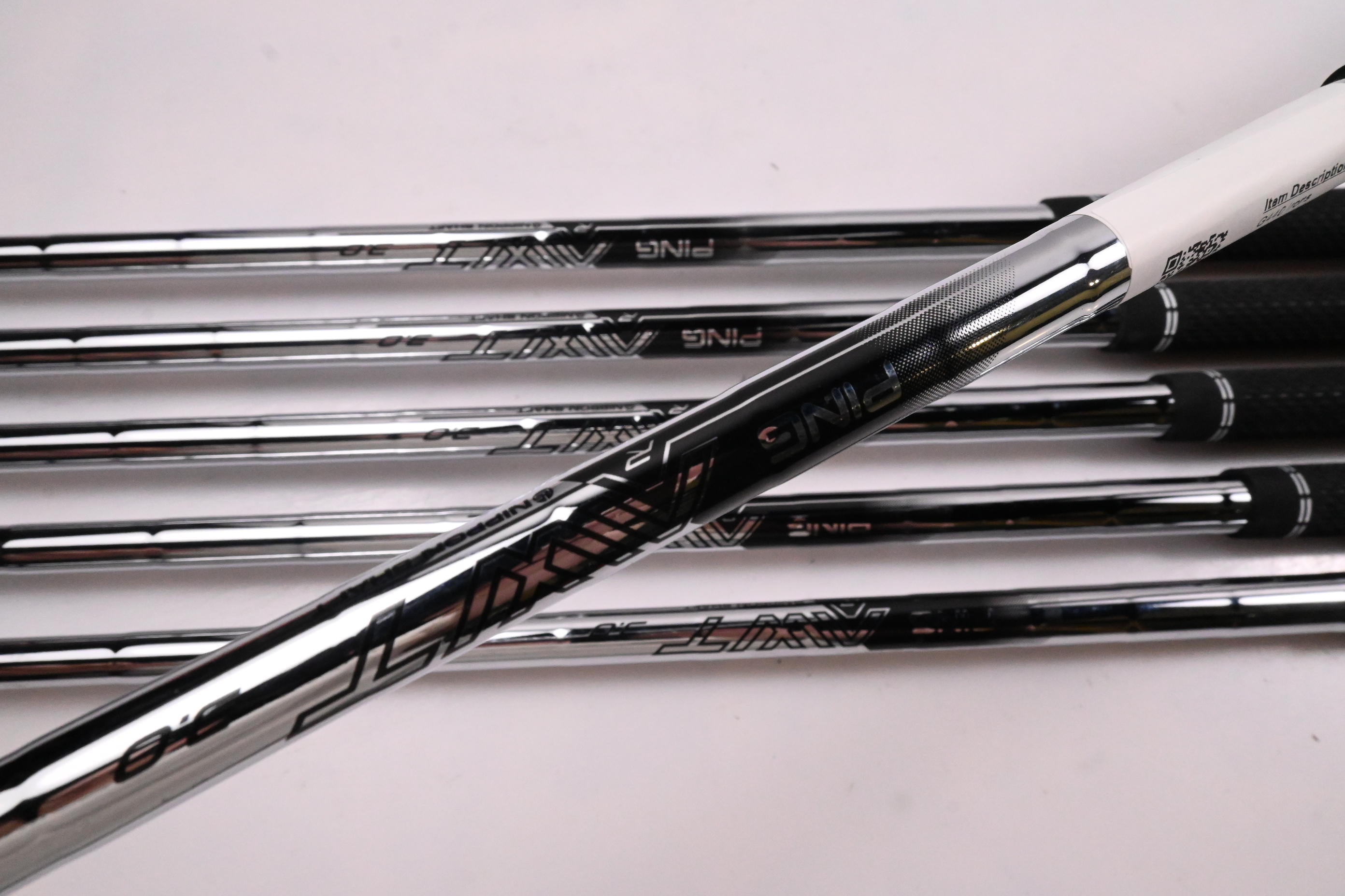Ping G440 Irons / 5-PW / Black Dot / Regular Flex Ping AWT 3.0 Shafts