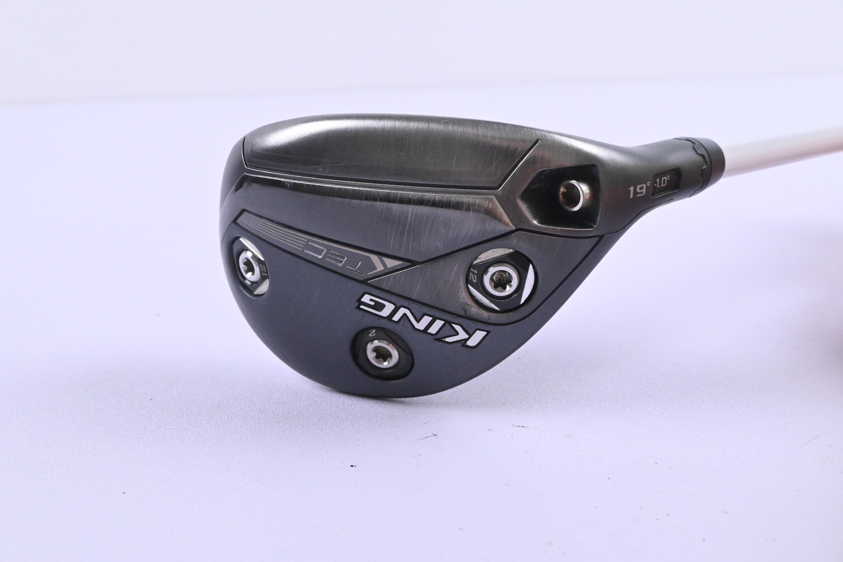 Cobra King Tec 2021 #3 Hybrid / 19 Degree / Stiff Flex VA Composites Raijin AV