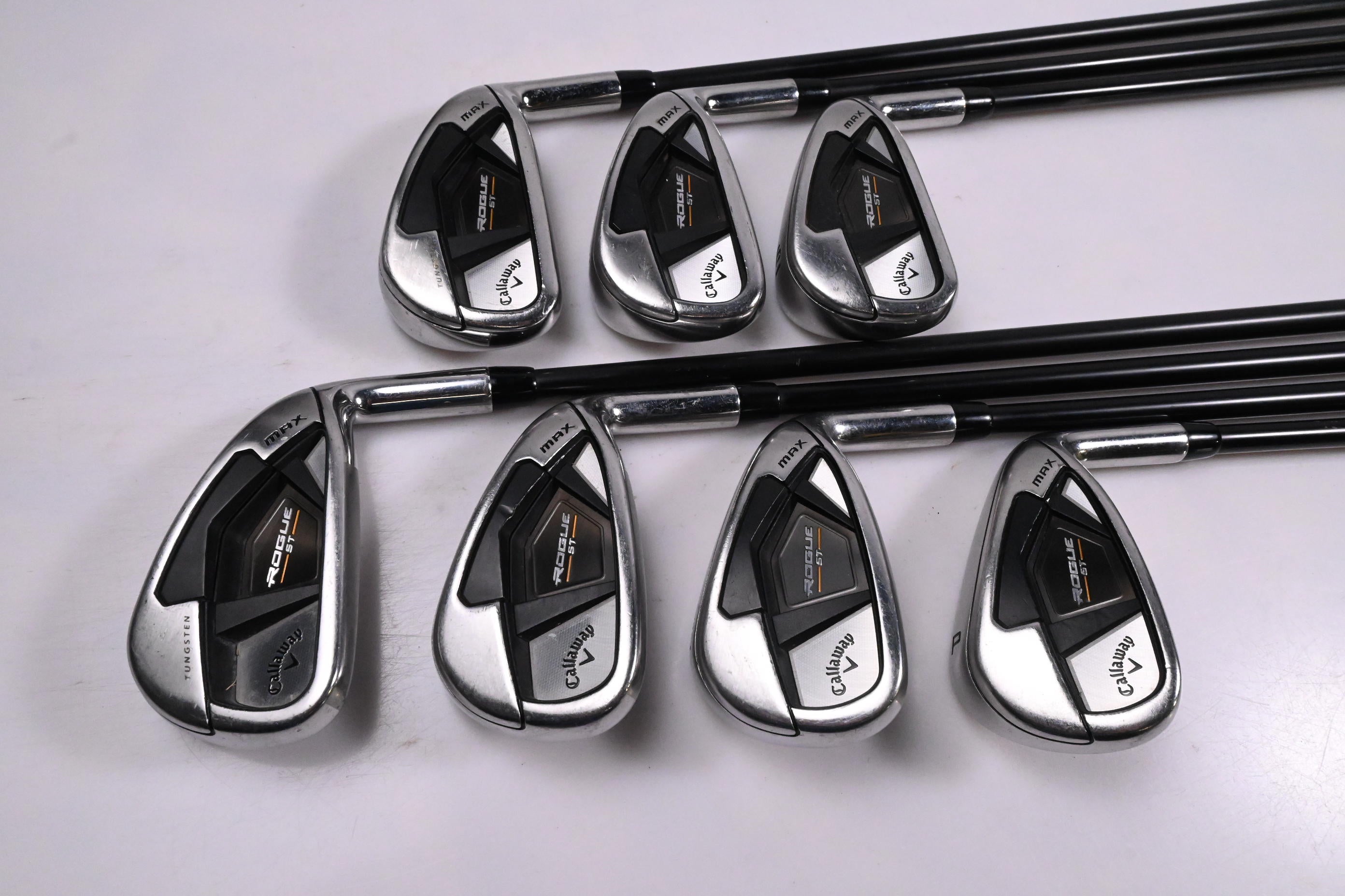 Callaway Rogue ST Max Irons / 4-PW / Regular Flex Cypher 60 Shafts