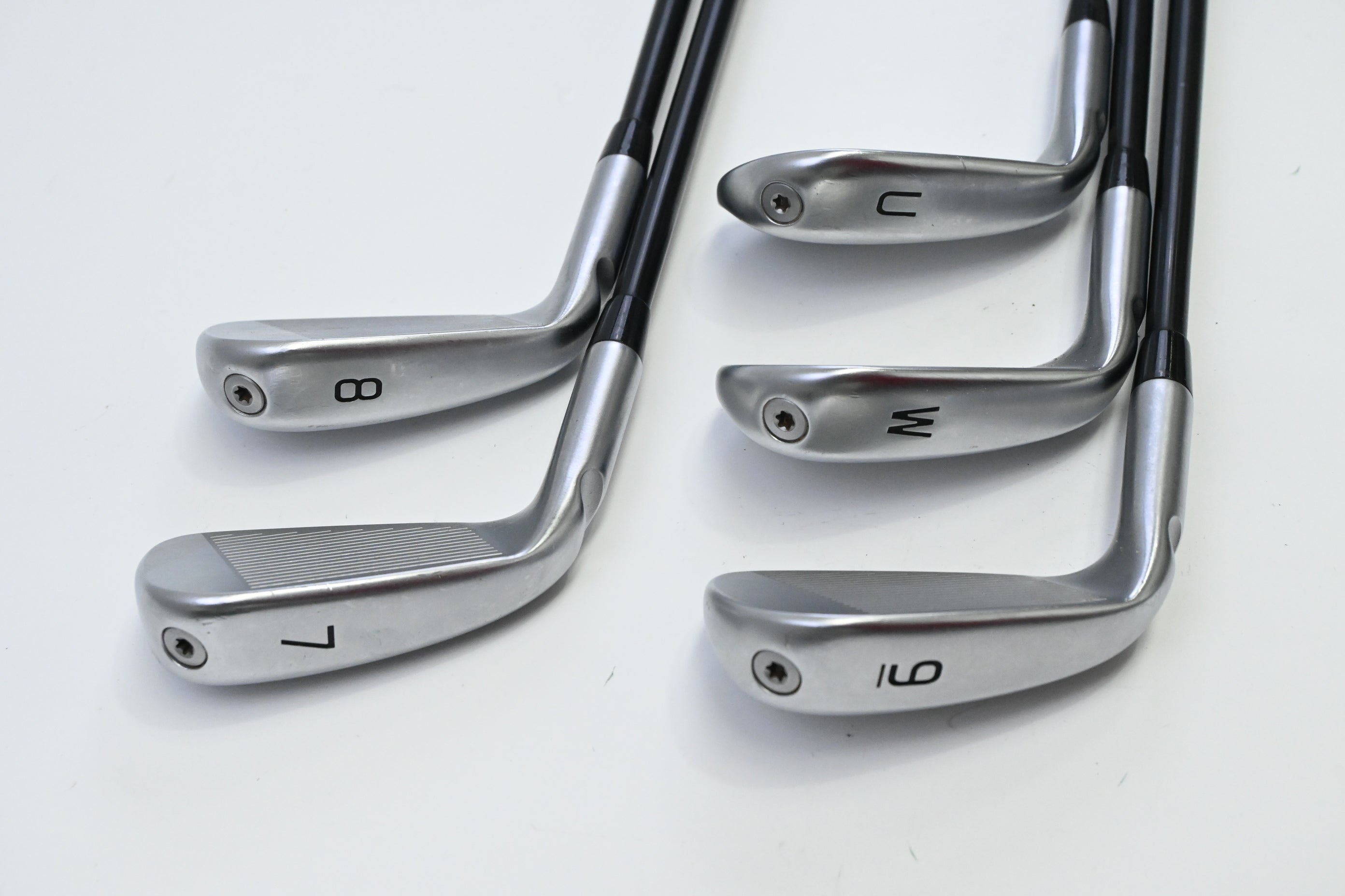 Ping i230 Irons / 7-PW+UW / Orange Dot / Regular Flex Ping Alta CB Black Shafts