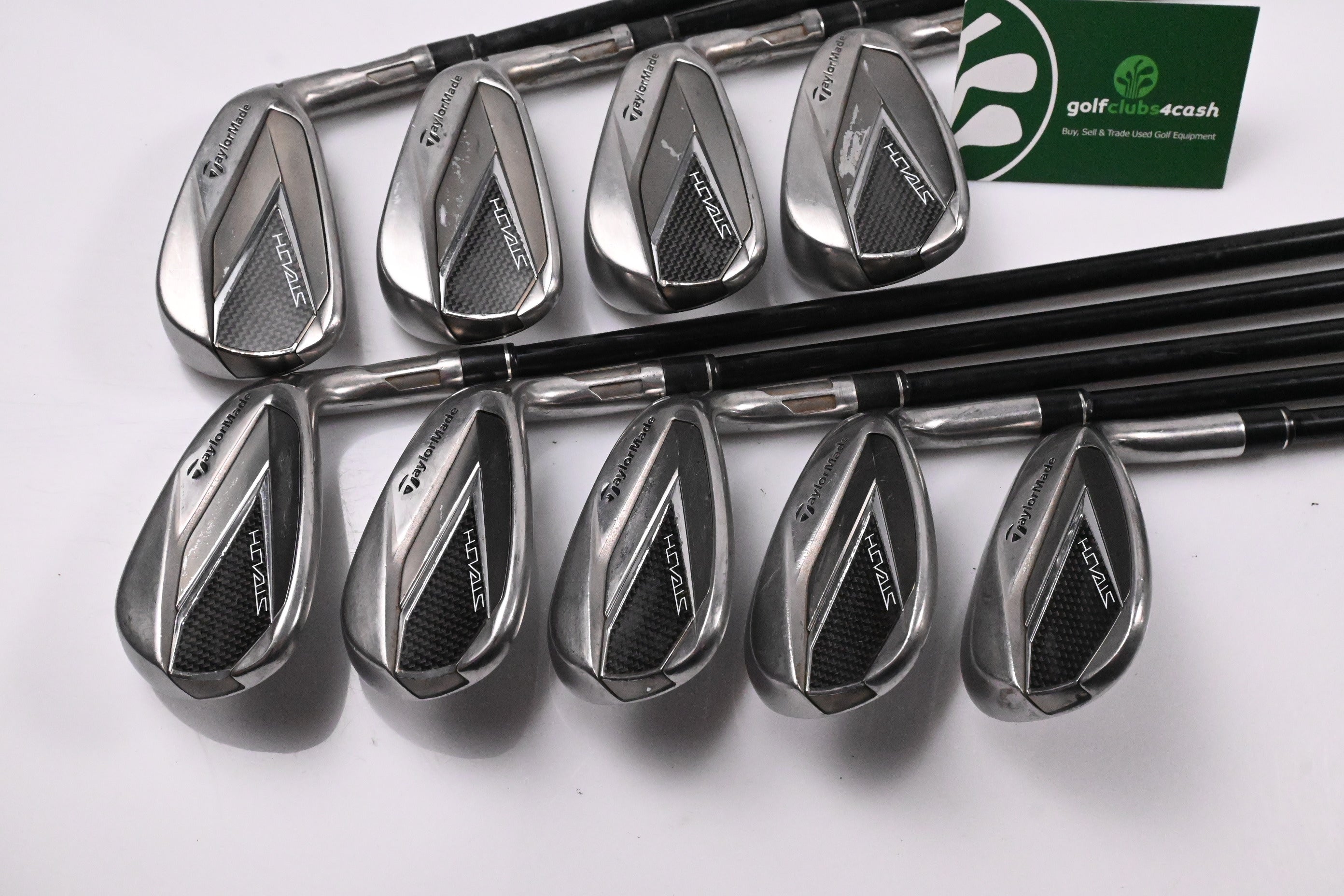 Taylormade Stealth Irons / 5-PW+AW+SW+LW / Regular Flex Fujikura Ventus Red 6