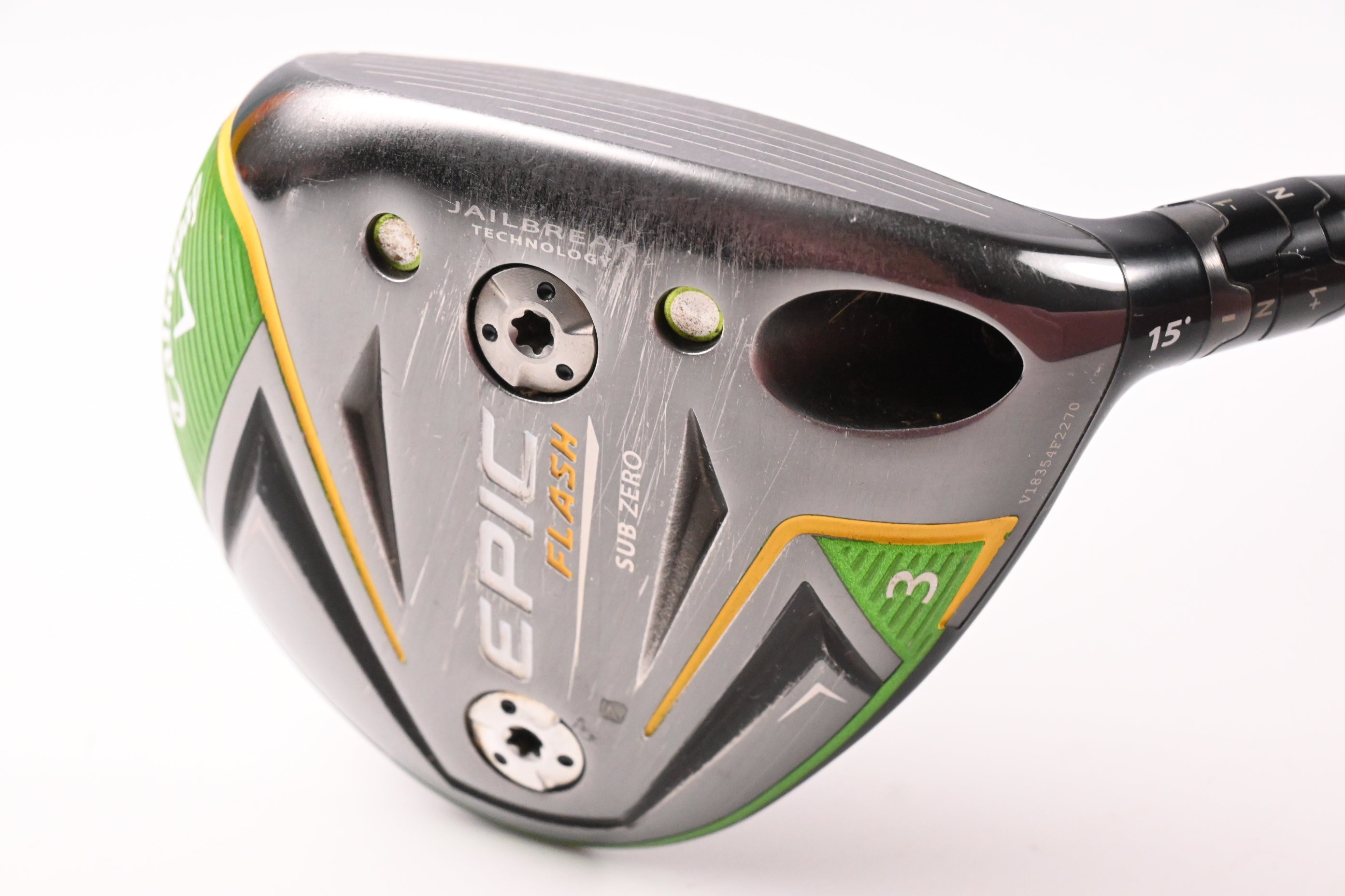 Callaway Epic Flash Sub Zero #3 Wood / 15 Degree / Stiff Flex Tensei AV Blue 75