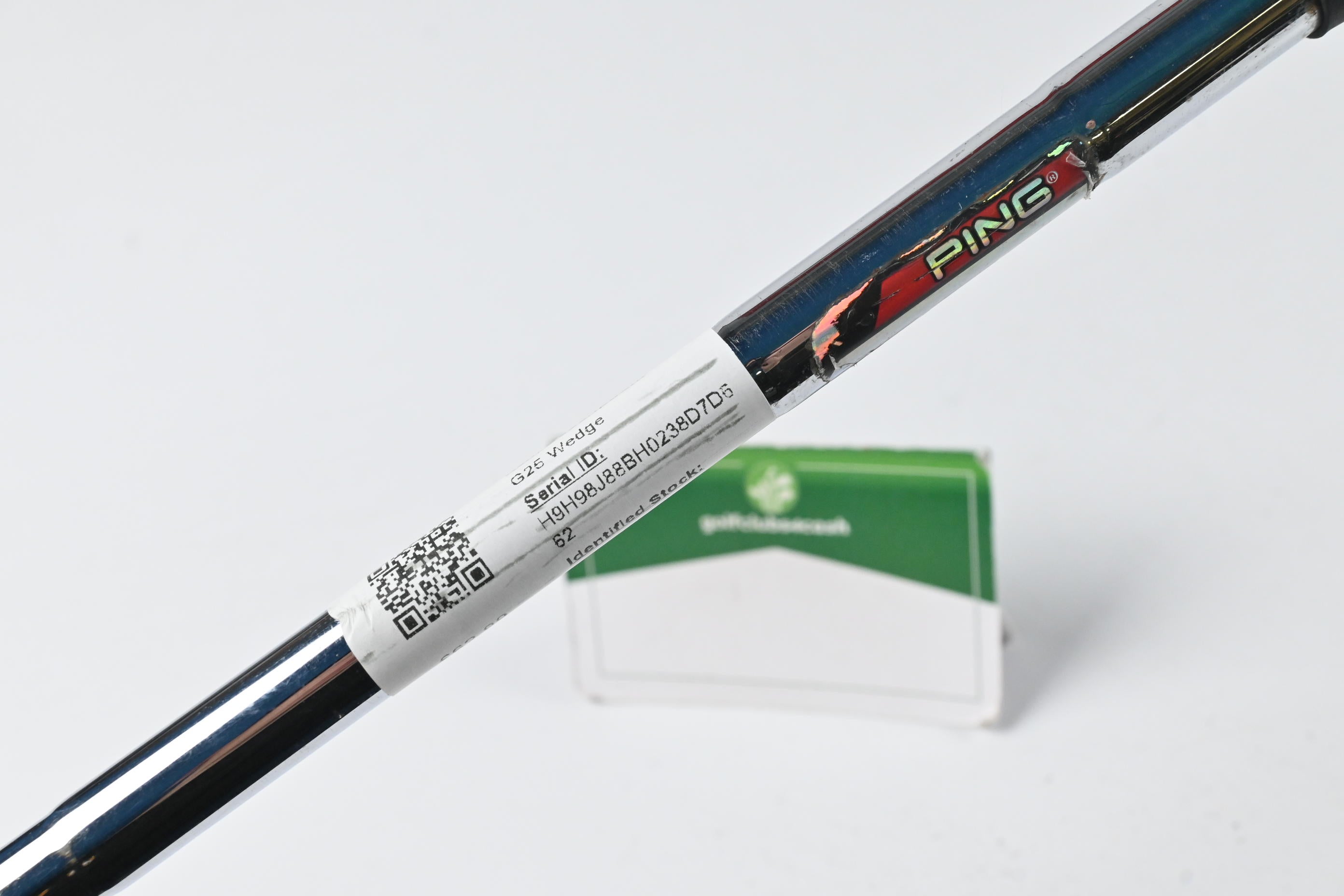 Ping G25 Sand Wedge / 54 Degree / White Dot / Regular Flex Ping CFS Shaft
