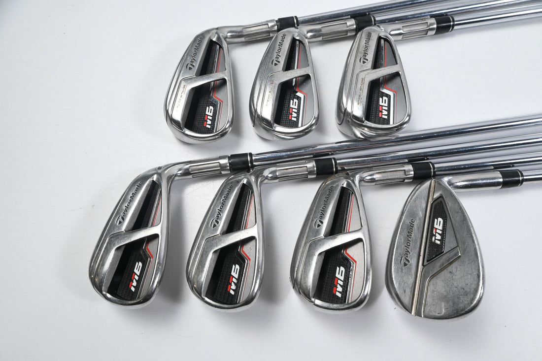 Taylormade M6 Irons / 5-PW+SW / Regular Flex KBS MAX 85 Shafts