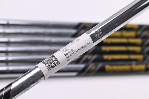 Dynamic Gold Mid 115 R300 Iron Shafts / Regular Flex / Set Of 7 / .370" Tip