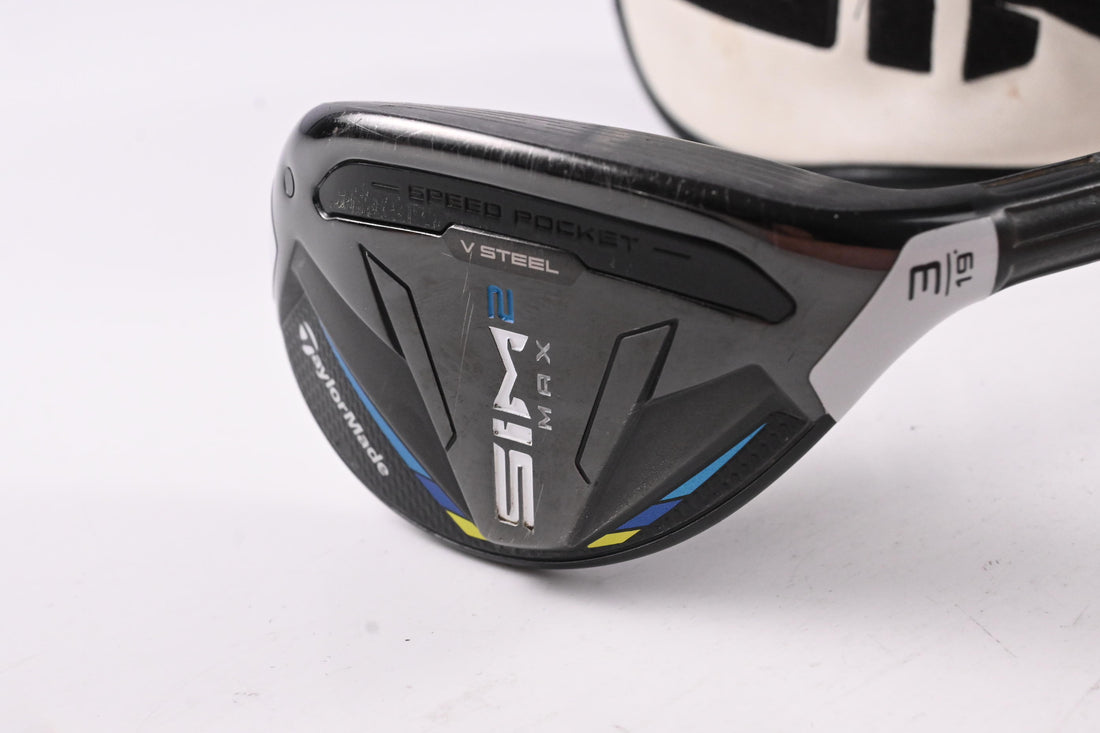 Taylormade SIM2 Max #3 Hybrid / 19 Degree / Stiff Flex Fujikura Ventus Blue 7