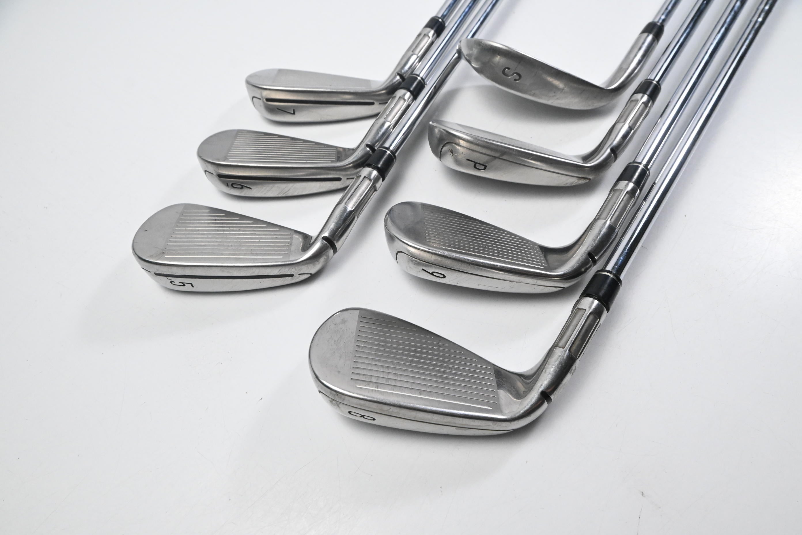 Taylormade M6 Irons / 5-PW+SW / Regular Flex KBS MAX 85 Shafts