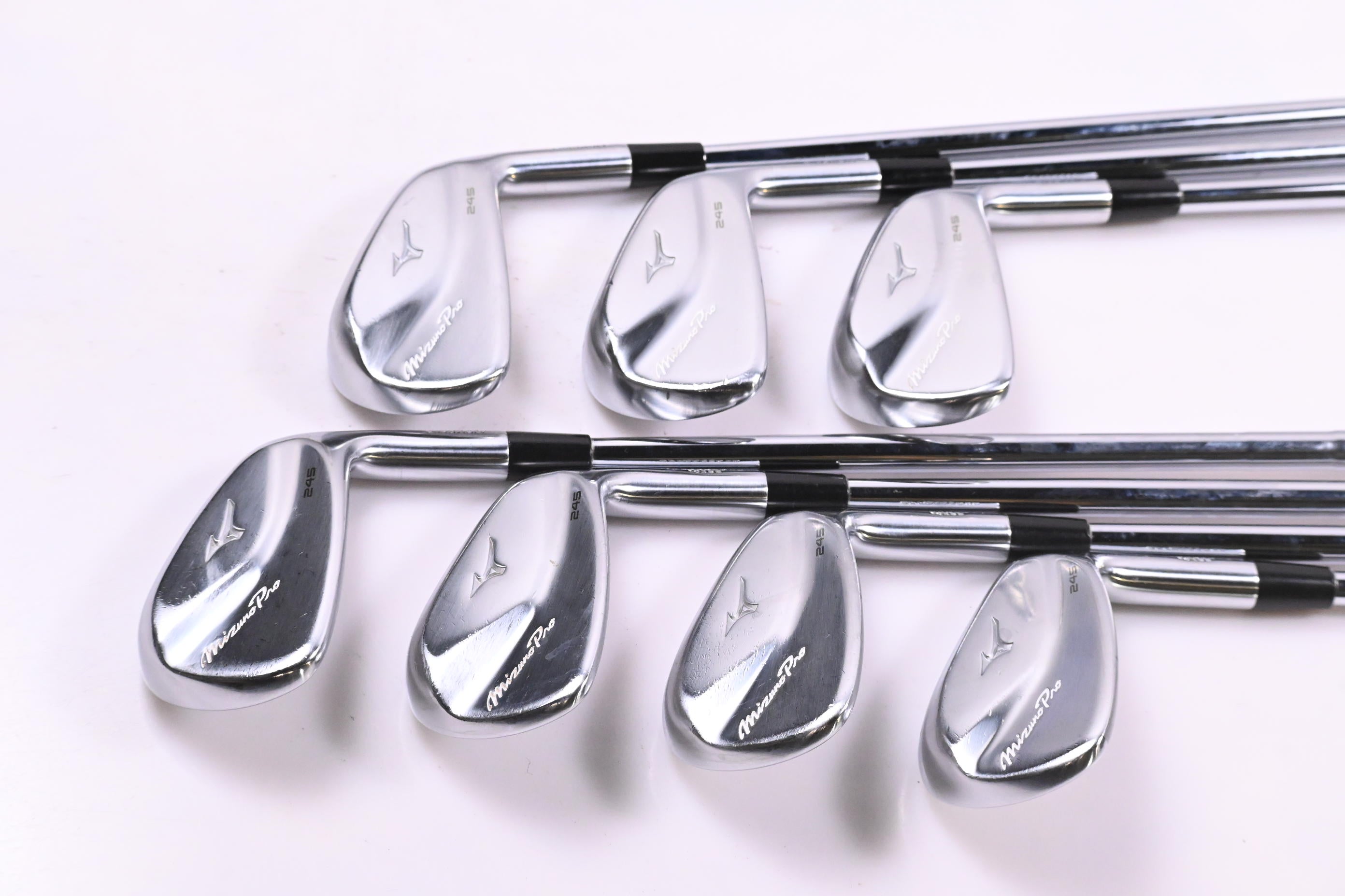 Mizuno Pro 245 Irons / 5-PW+GW / Stiff Flex Dynamic Gold 105 S300 Shafts