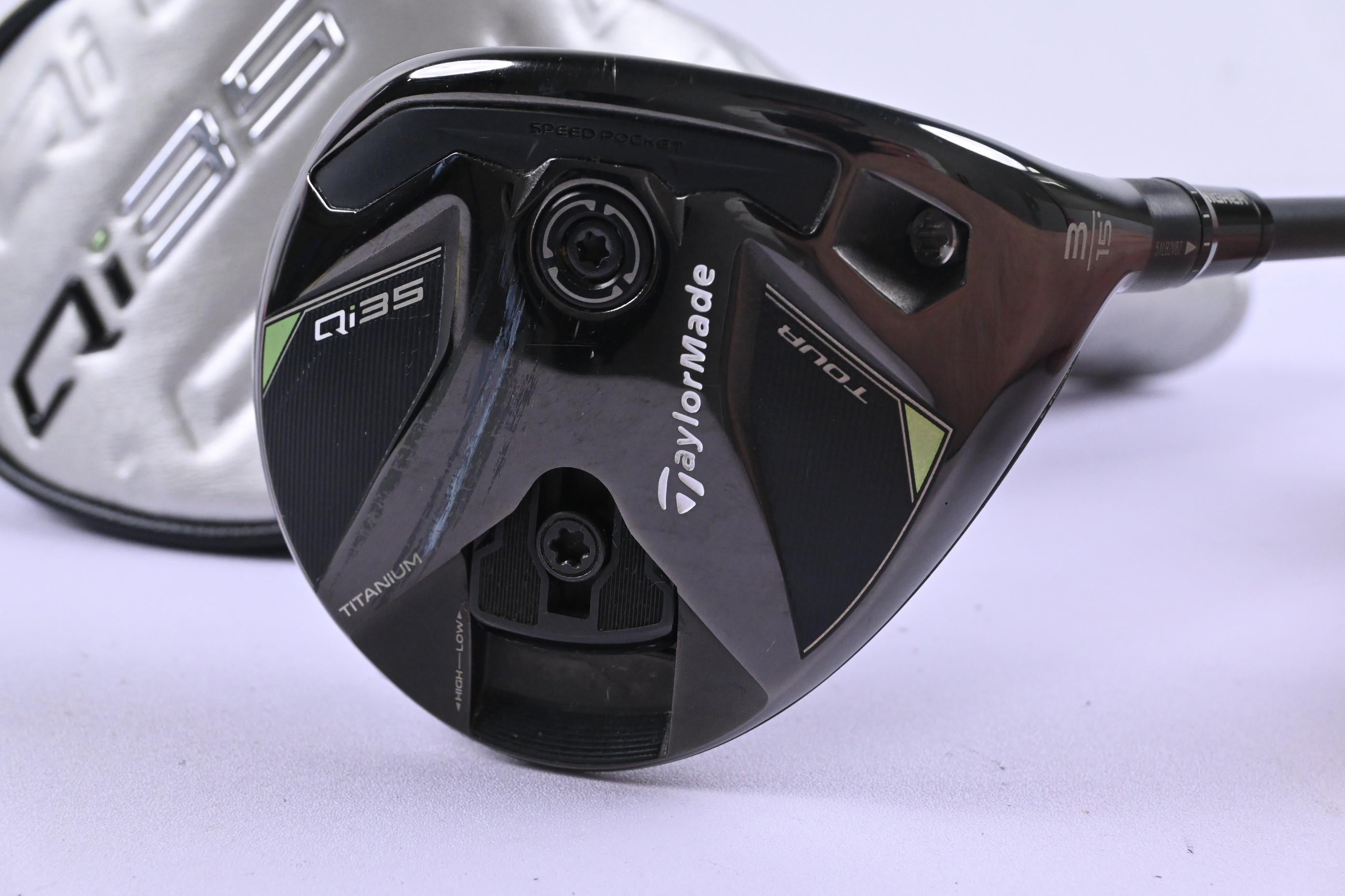 Taylormade Qi35 Tour #3 Wood / 15 Degree / Stiff Flex HZRDUS Black Gen5 70 Shaft