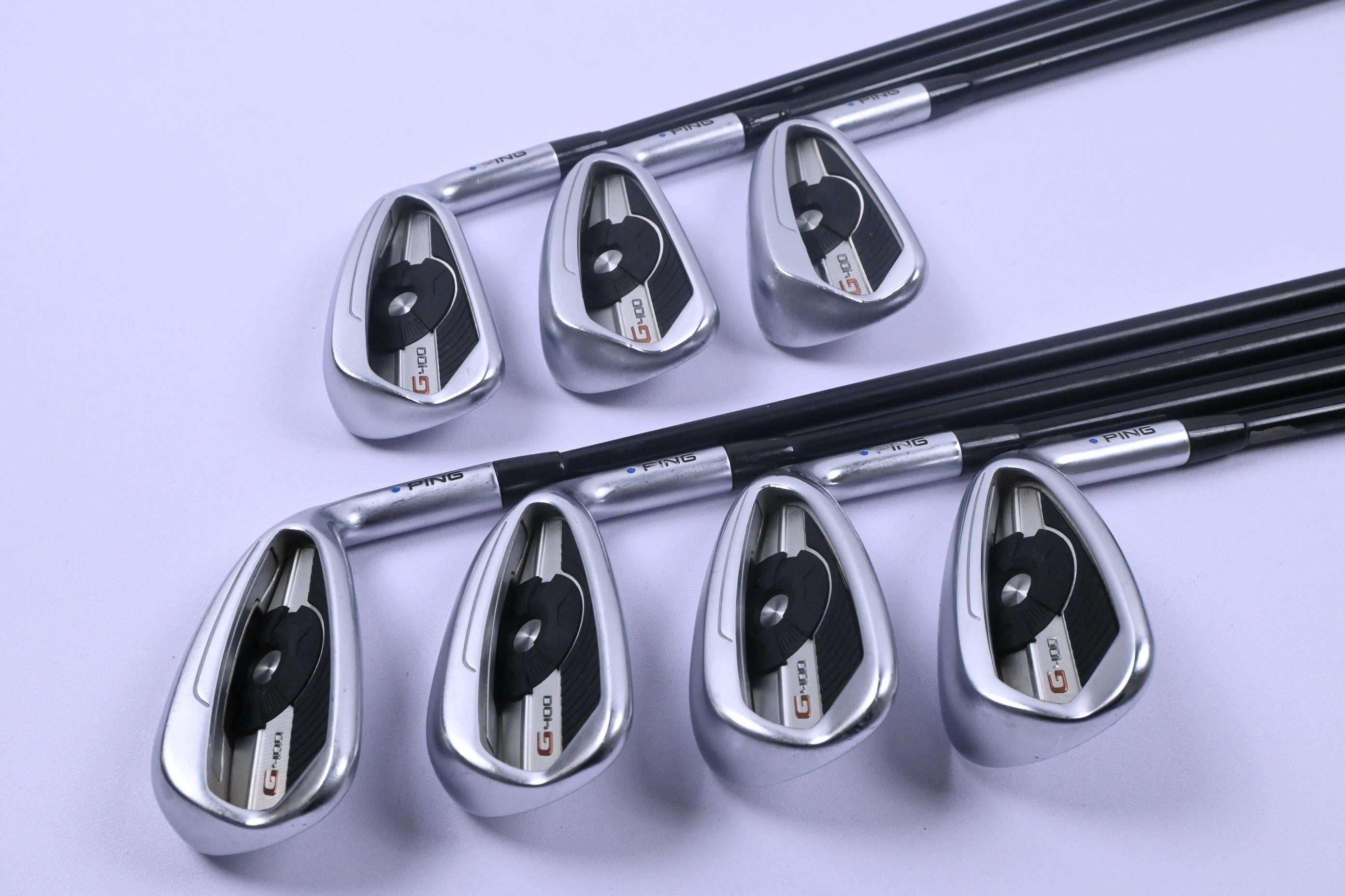 Ping G400 Irons / 5-PW+GW / Blue Dot / Senior Flex Ping ALTA CB AWT Shafts