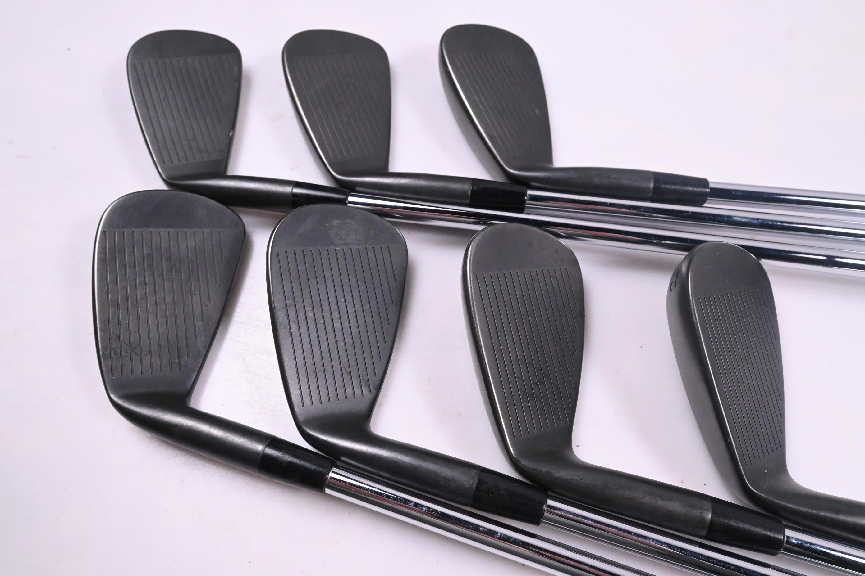 Cobra King Forged Tec 2023 Black Irons / 4-PW / Regular Flex KBS $-Taper Lite