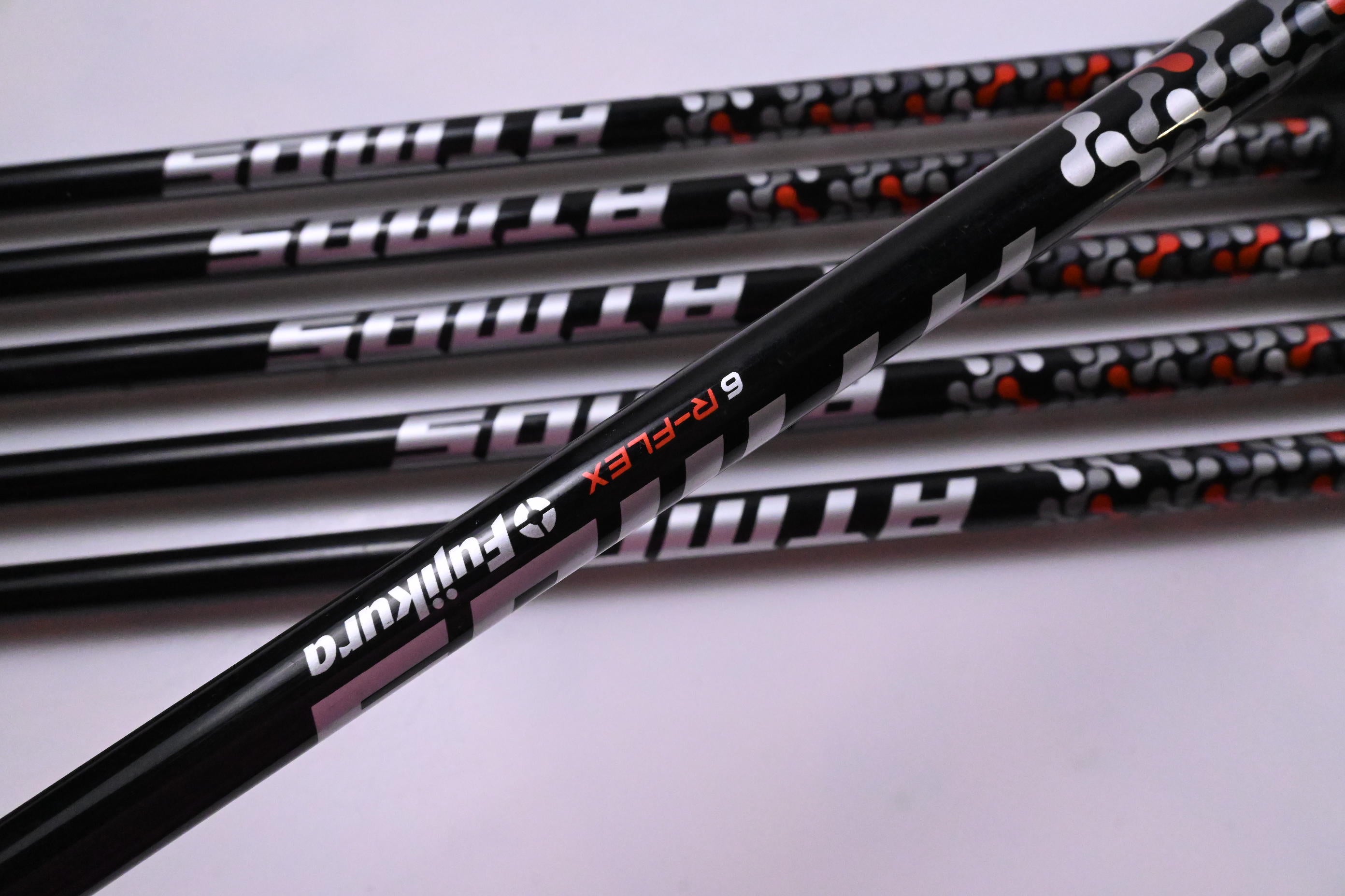 Left Hand Taylormade P770 2020 Irons / 4-9i / Regular Flex Atmos Orange 6 Shaft