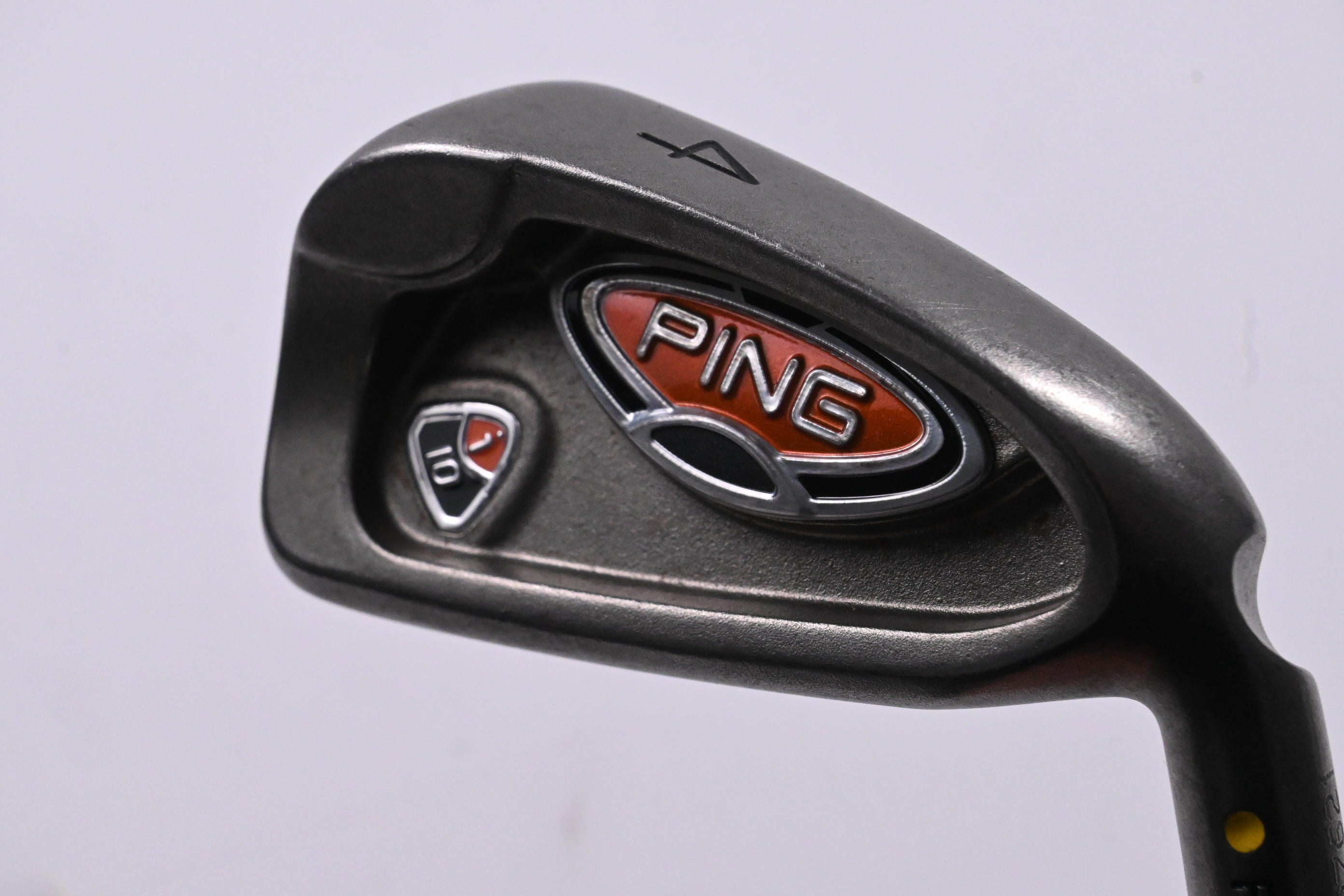 Ping i10 #4 Iron / 24 Degree / Yellow Dot / Stiff Flex Ping AWT Shaft