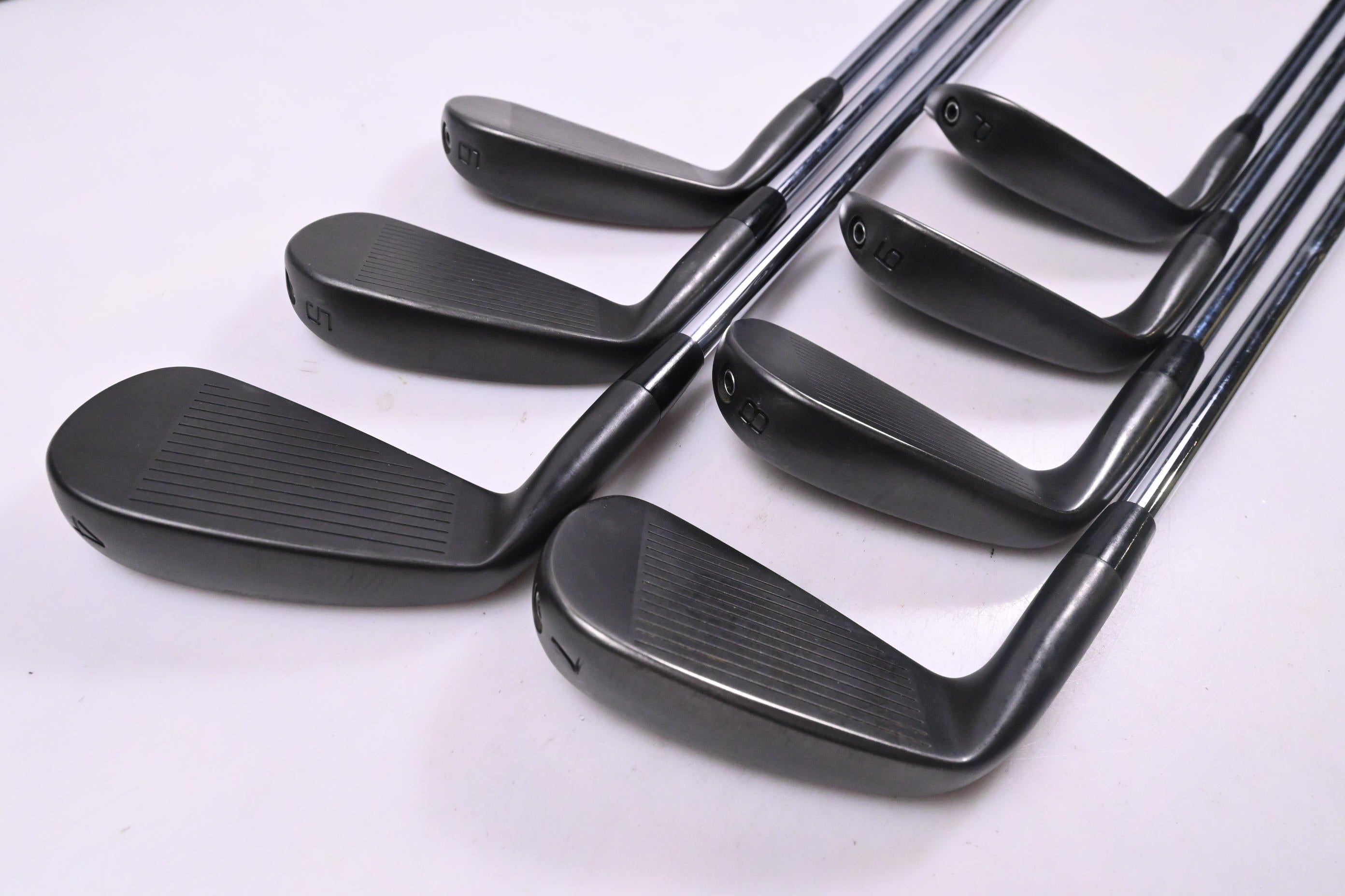 Cobra King Forged Tec 2023 Black Irons / 4-PW / Regular Flex KBS $-Taper Lite