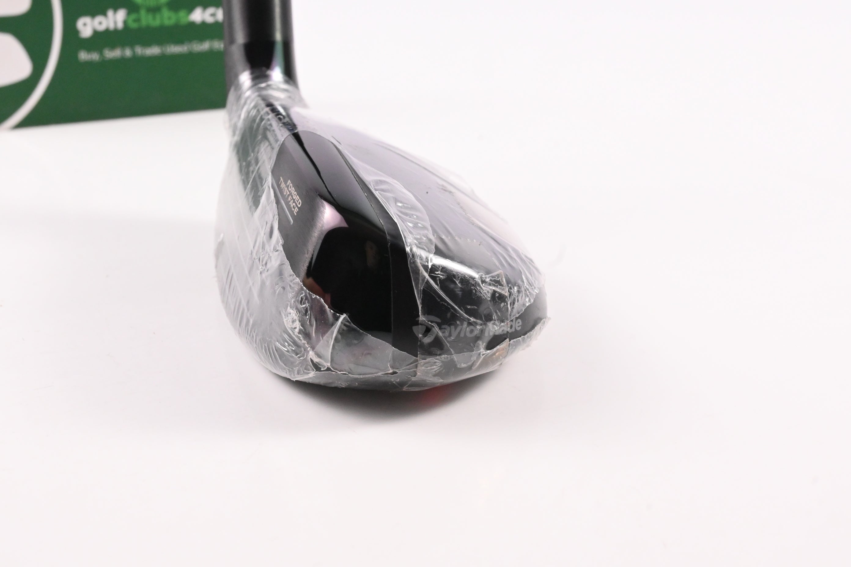Left Hand Taylormade Stealth Plus #3 Hybrid / 19.5 Degree / Stiff Flex HZRDUS Smoke