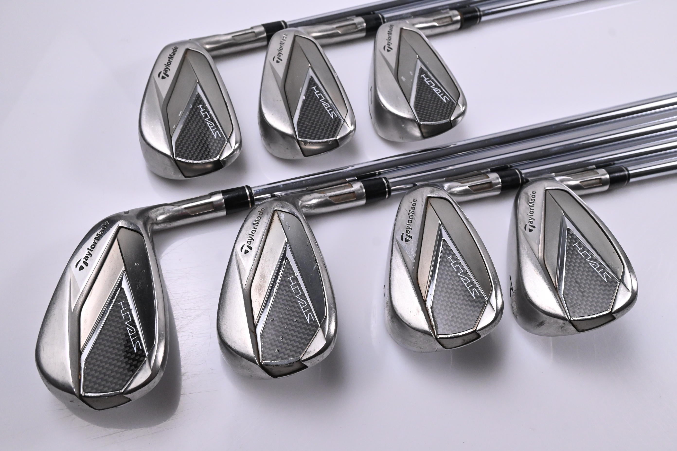Taylormade Stealth Irons / 5-PW+AW / Stiff Flex Project X Shafts